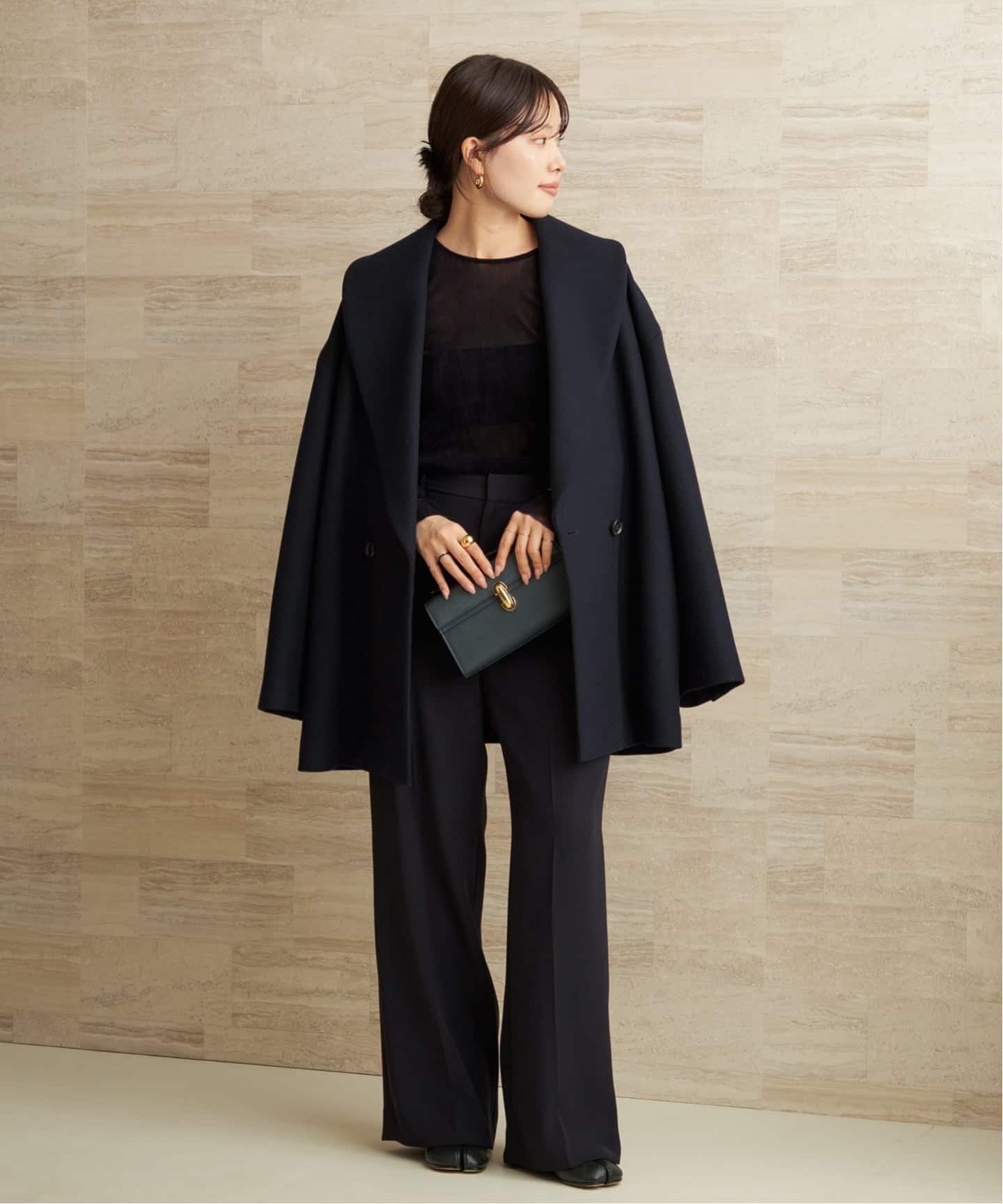 Double melton コート（その他ブルゾン／アウター）｜Plage