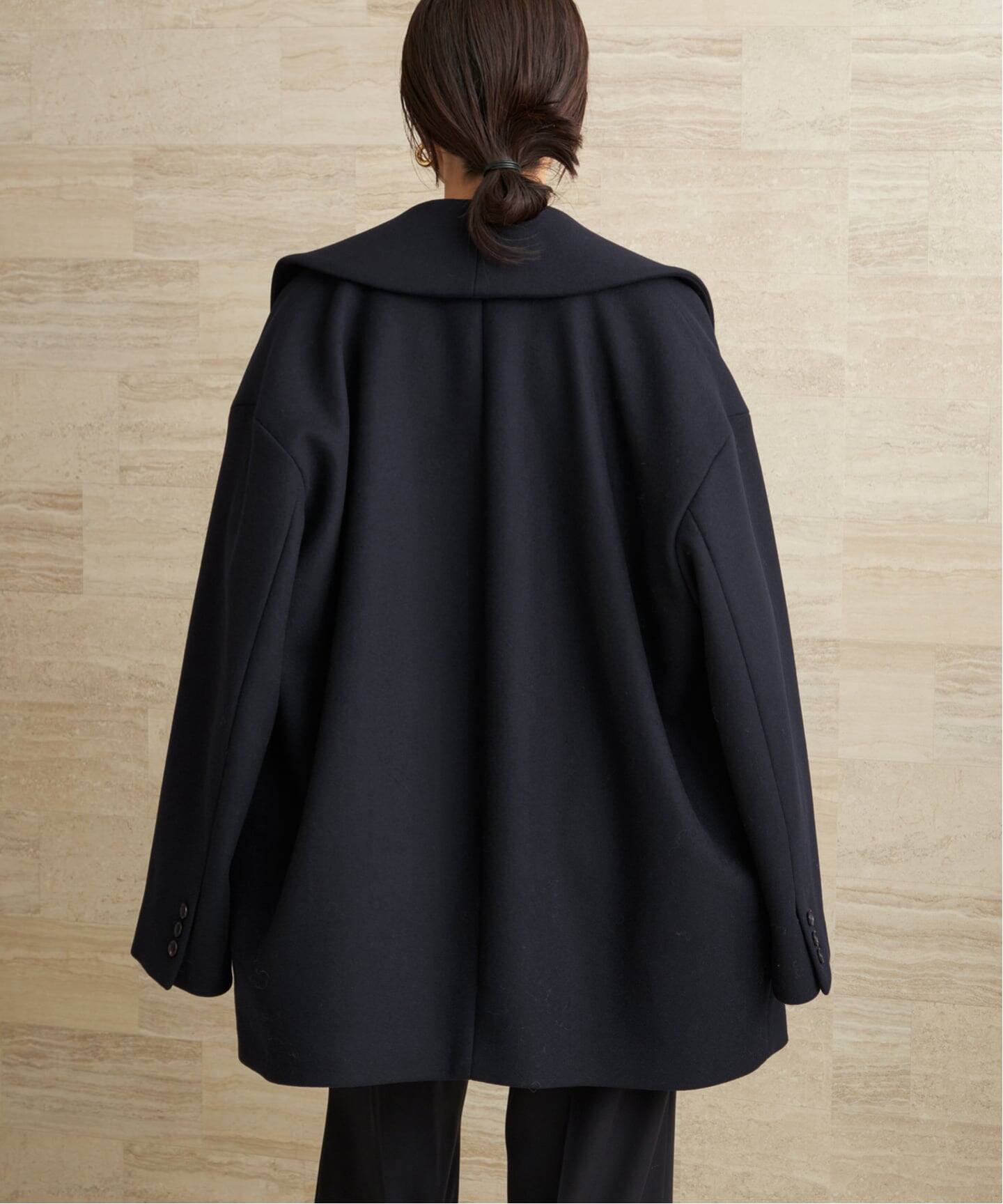 Double melton コート（その他ブルゾン／アウター）｜Plage