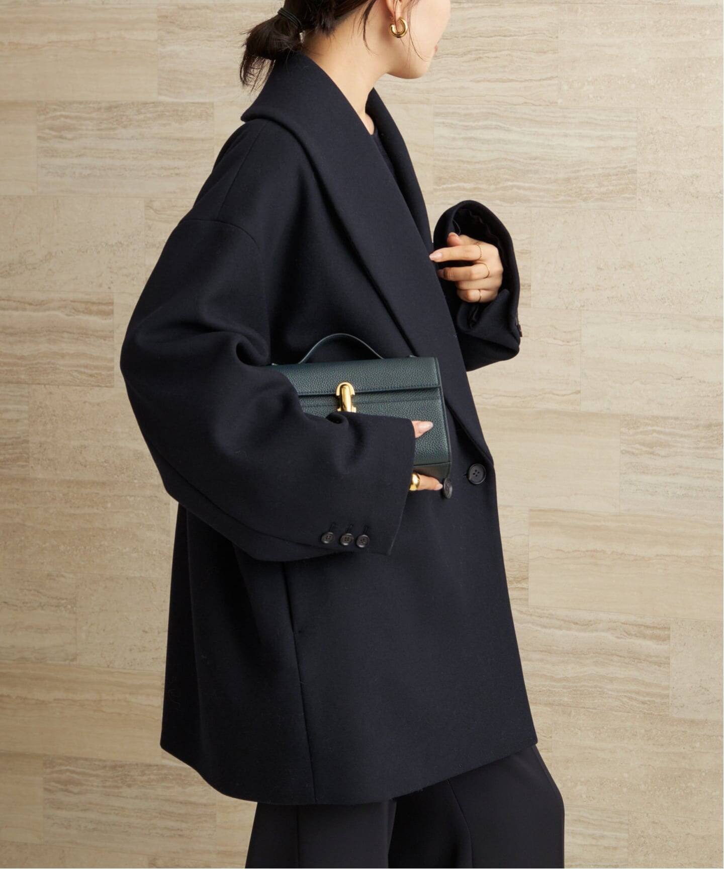 plage Double melton コート　本日まで Double melton コート（その他ブルゾン／アウター）｜Plage
