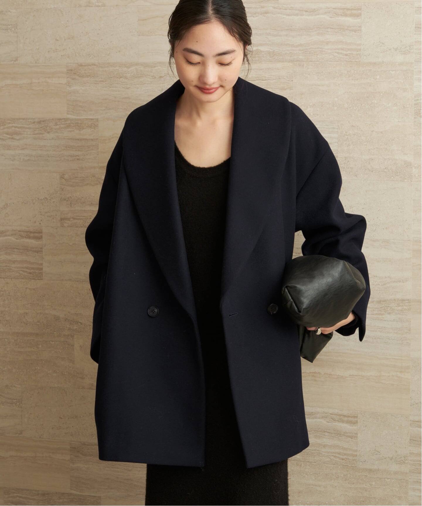 Double melton コート（その他ブルゾン／アウター）｜Plage