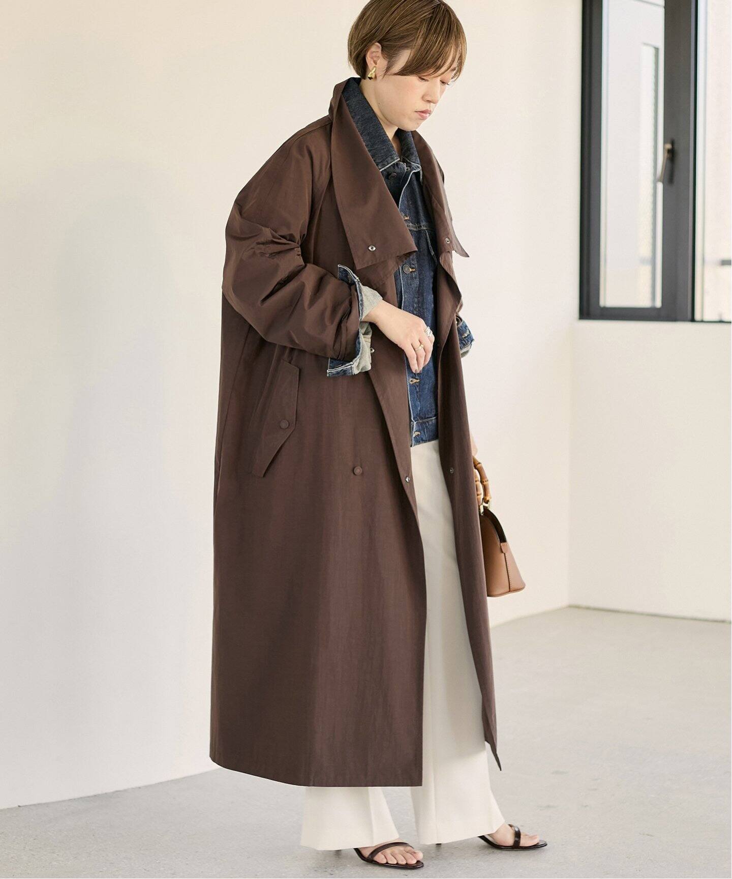 R'IAM LOOSE トレンチコート（トレンチコート）｜Plage