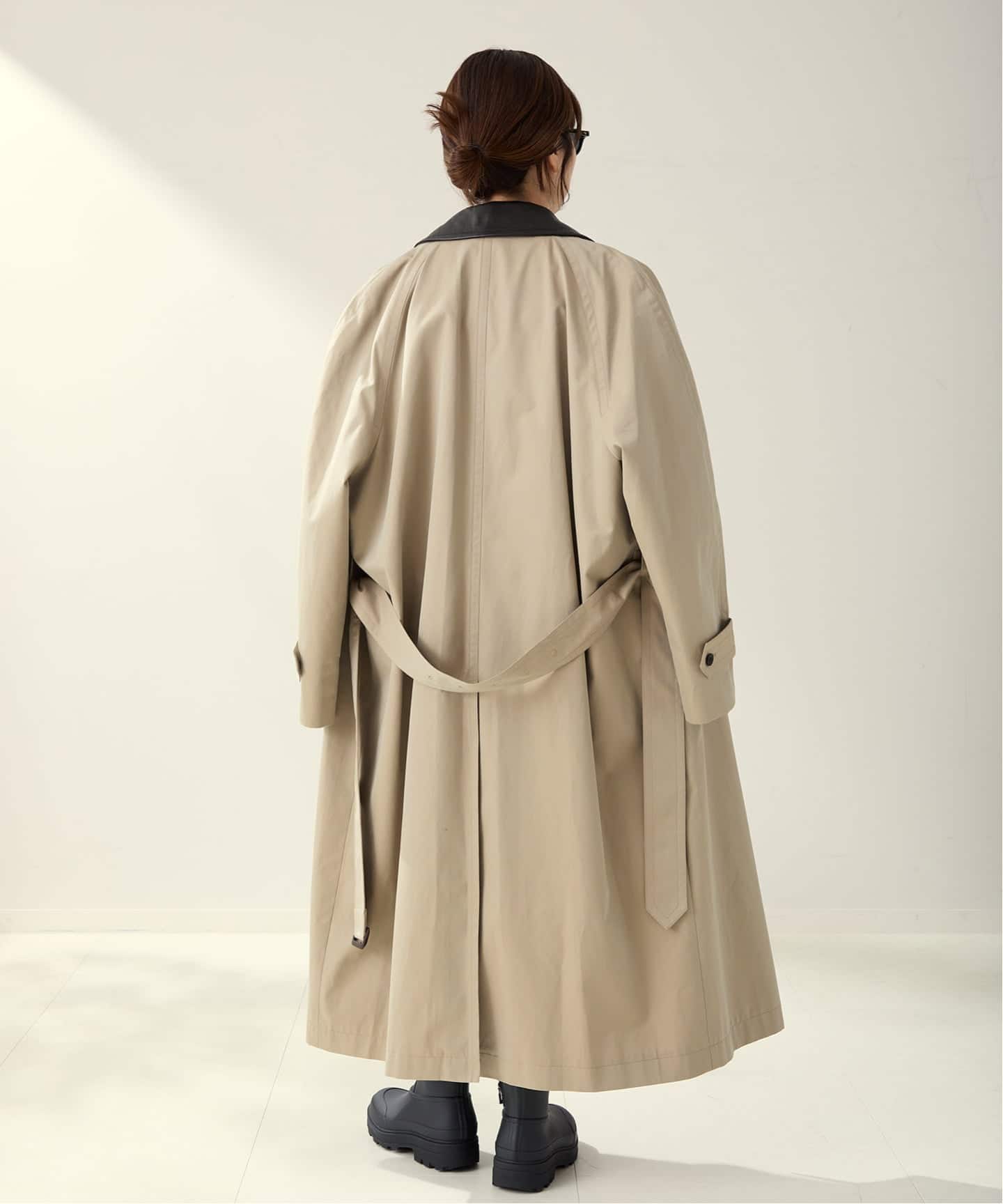 Plage R’IAM レザーカラーTRENCH コート R'IAM レザーカラーTRENCH コート（トレンチコート）｜Plage