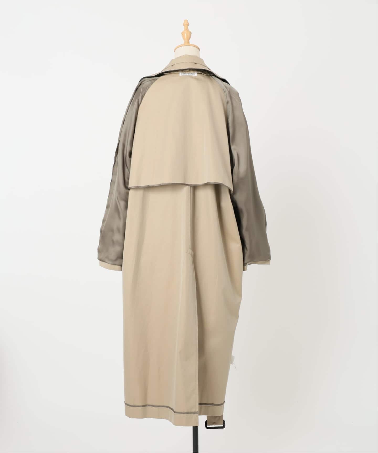 Plage R’IAM レザーカラーTRENCH コート R'IAM レザーカラーTRENCH コート（トレンチコート）｜Plage