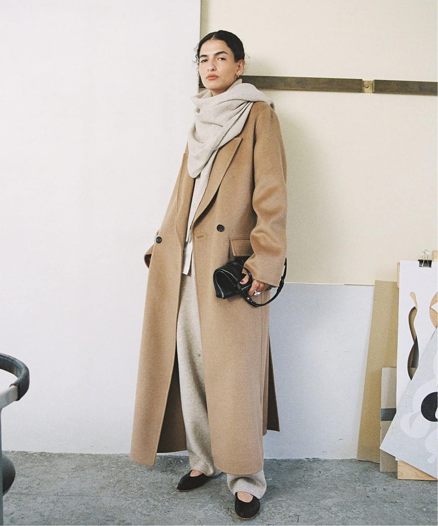 R'IAM チェスターコートのコーディネートスナップ（chihiro）｜Plage