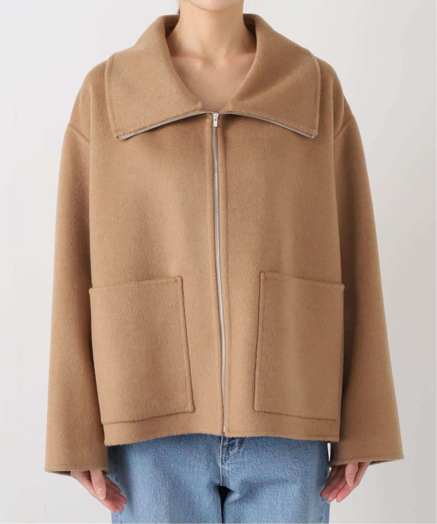 R'IAM スタンドZIPコート（その他ブルゾン／アウター）｜Plage