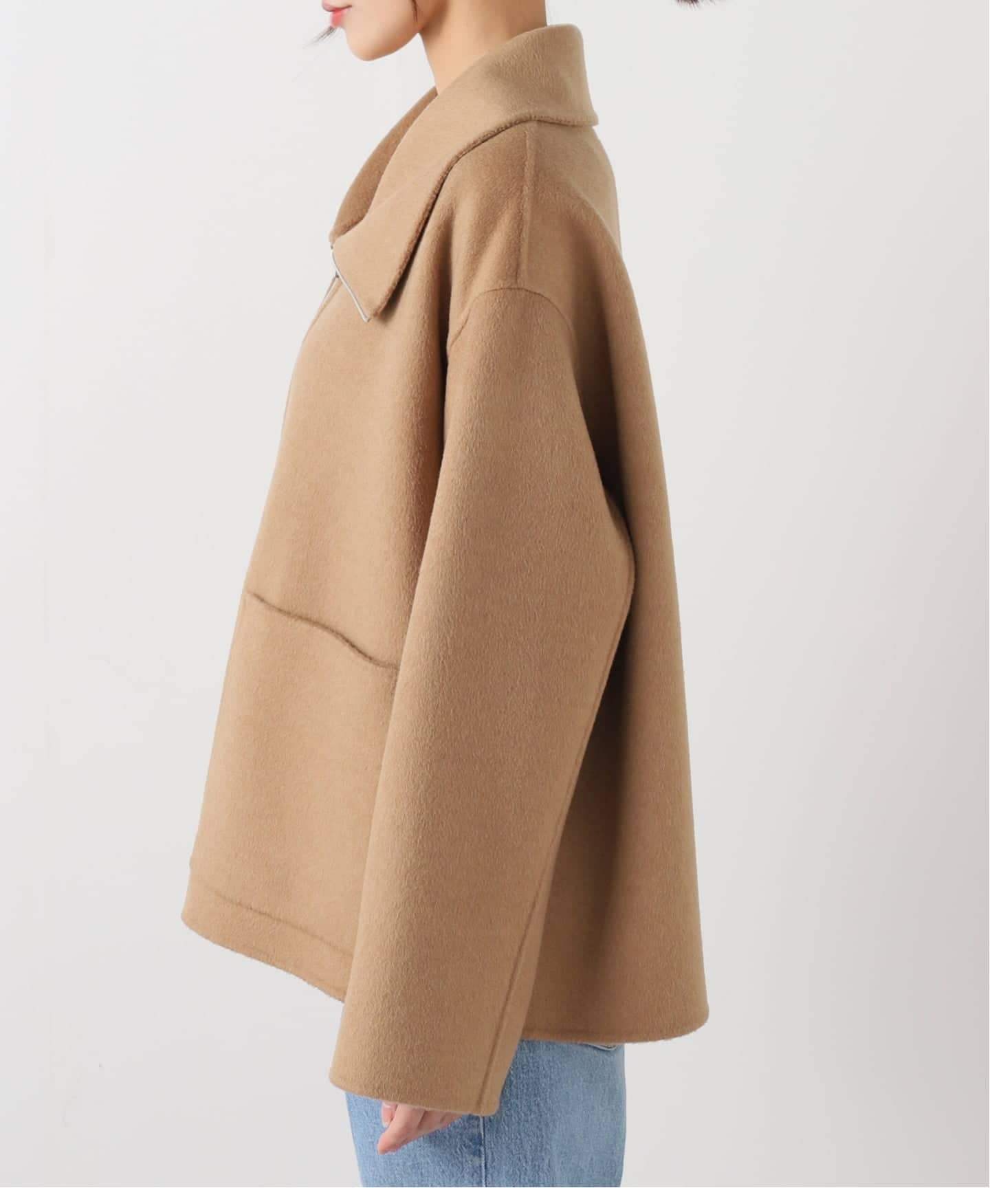 R'IAM スタンドZIPコート（その他ブルゾン／アウター）｜Plage