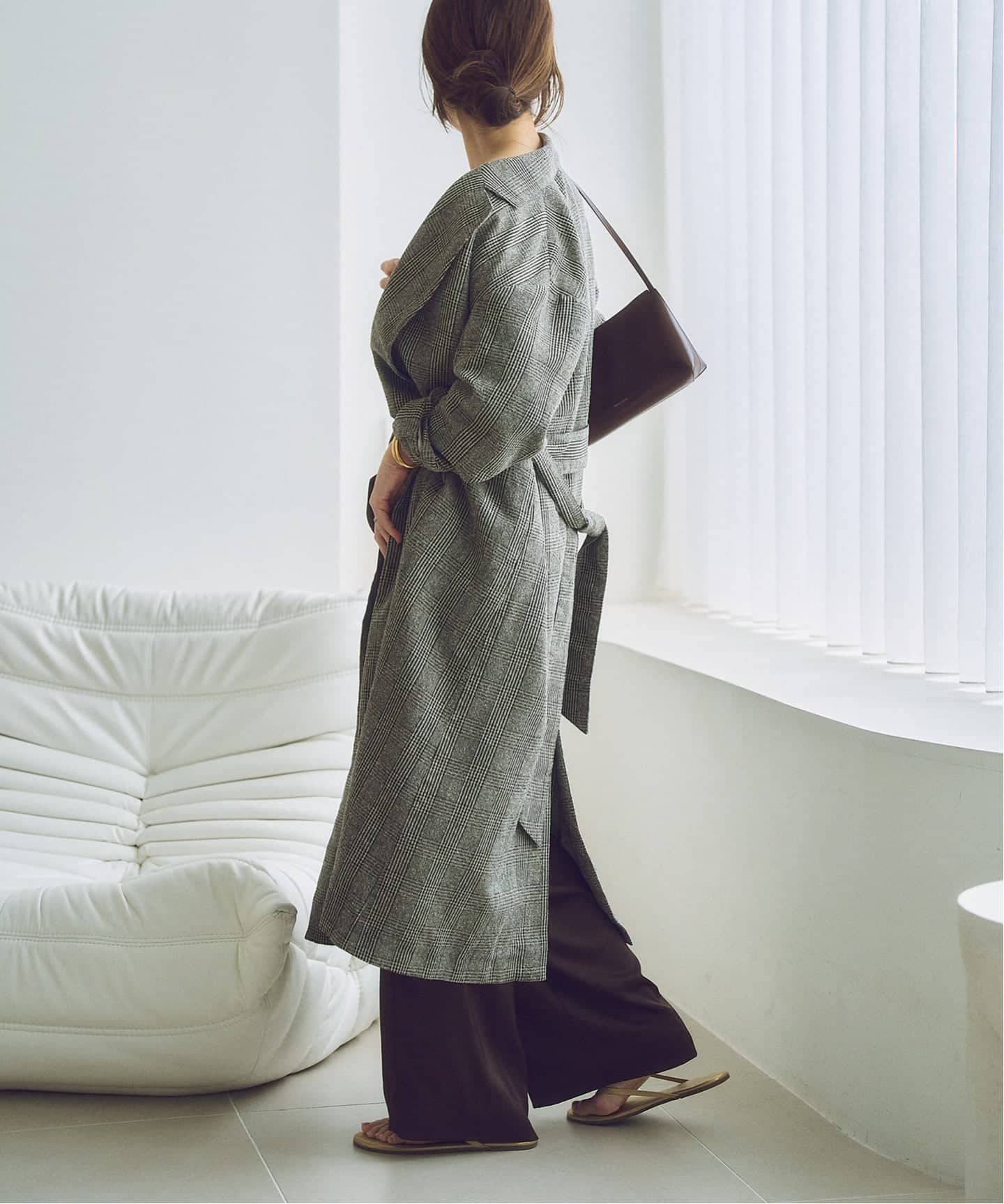 check gown コート（その他ブルゾン／アウター）｜Plage（プラージュ