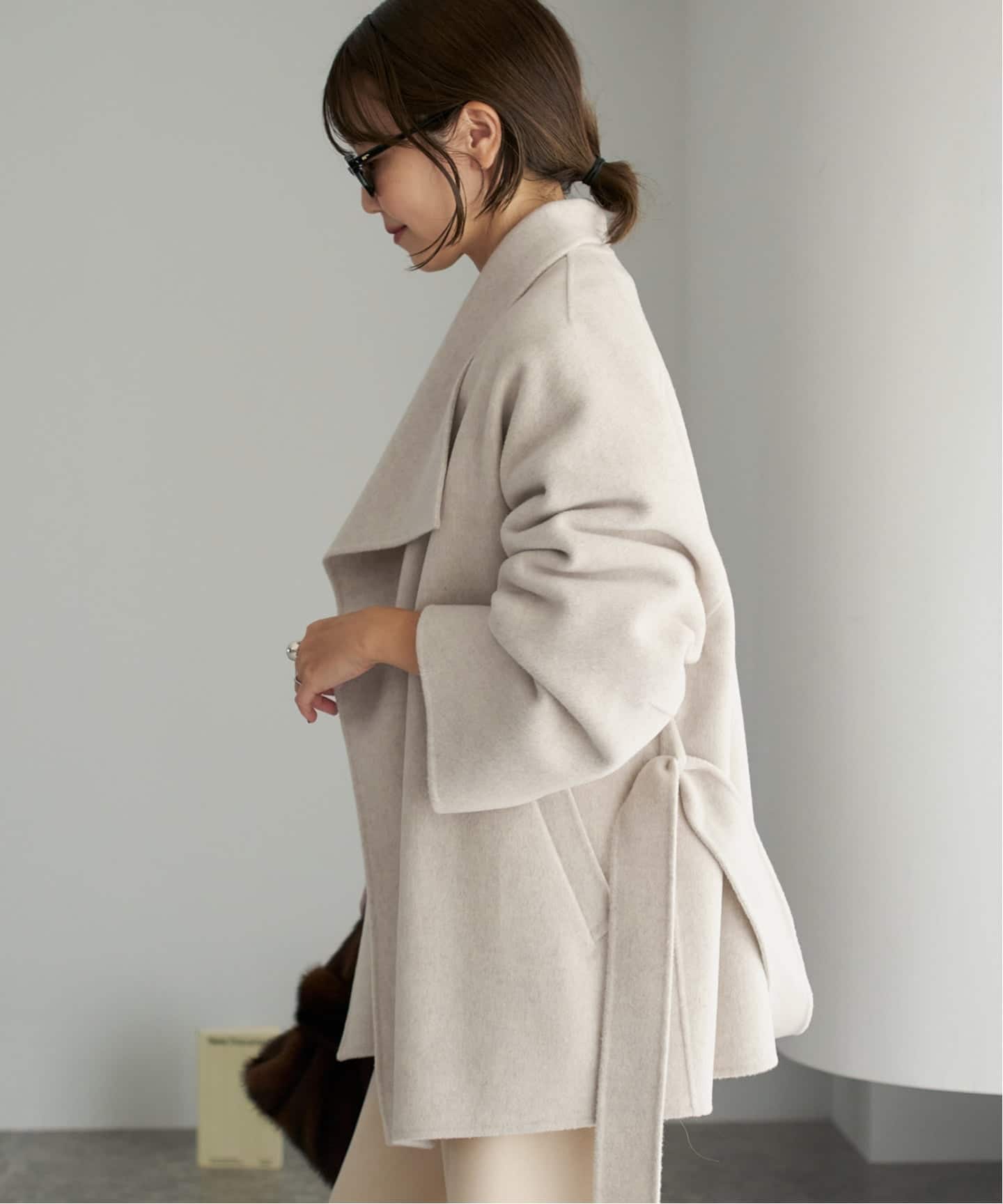 予約》HAMILTON DRAPE HALF コート（その他ブルゾン／アウター