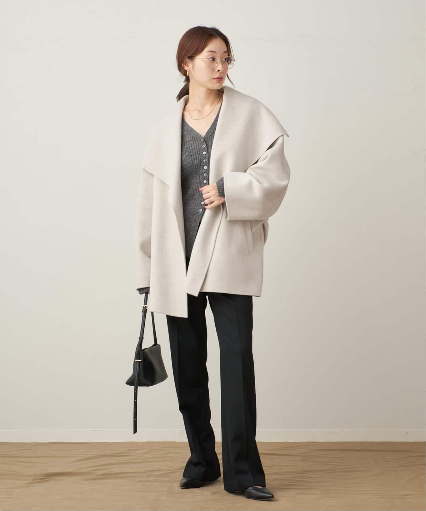 予約》HAMILTON DRAPE HALF コート（その他ブルゾン／アウター