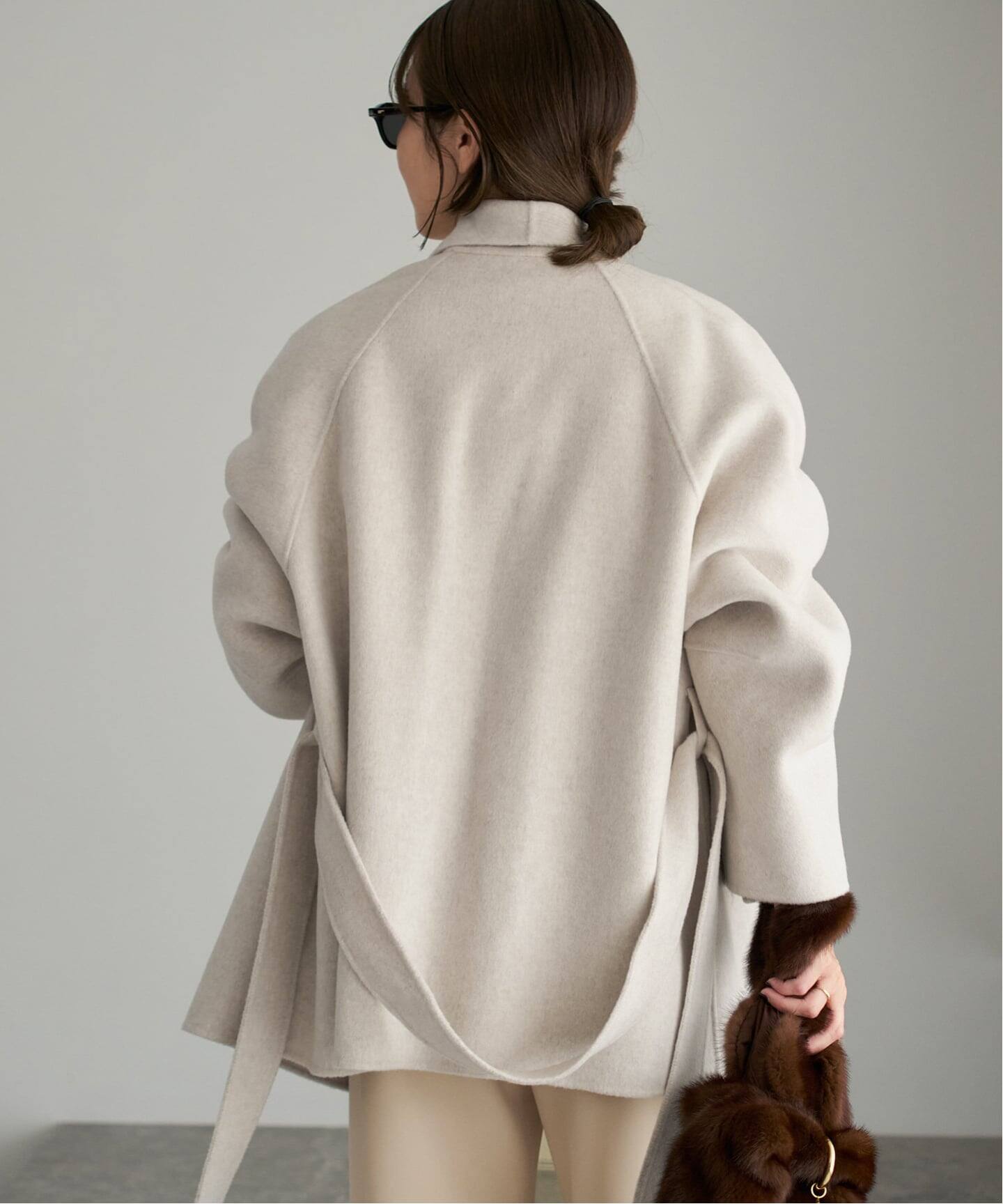 予約》HAMILTON DRAPE HALF コート（その他ブルゾン／アウター