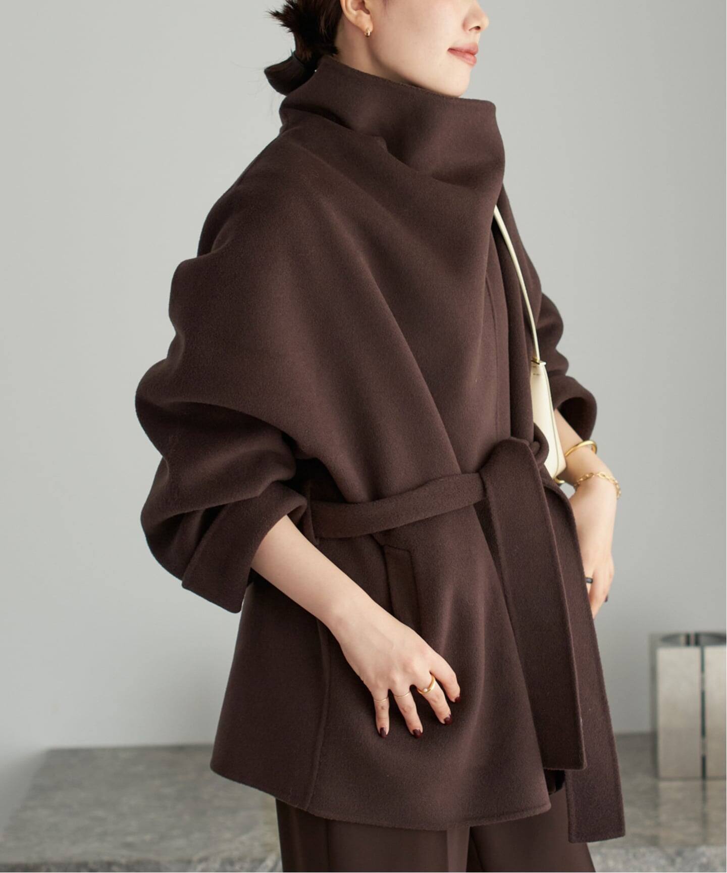 Plage プラージュ　ハミルトンドレープミドルコート　サンプル品 plage（プラージュ） ハミルトンミドルコート - メルカリ