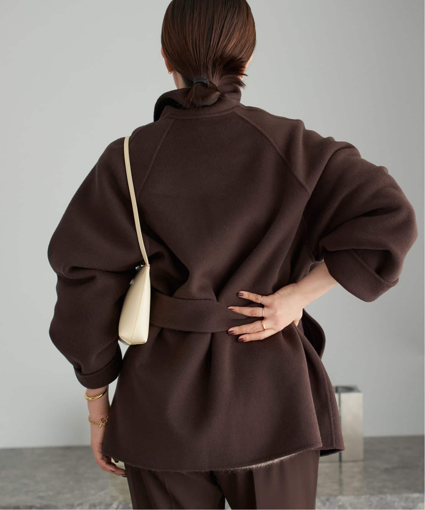 新品タグ付きplage ハミルトン DRAPE MIDDLE コート plage ハミルトン DRAPE MIDDLE コート - メルカリ