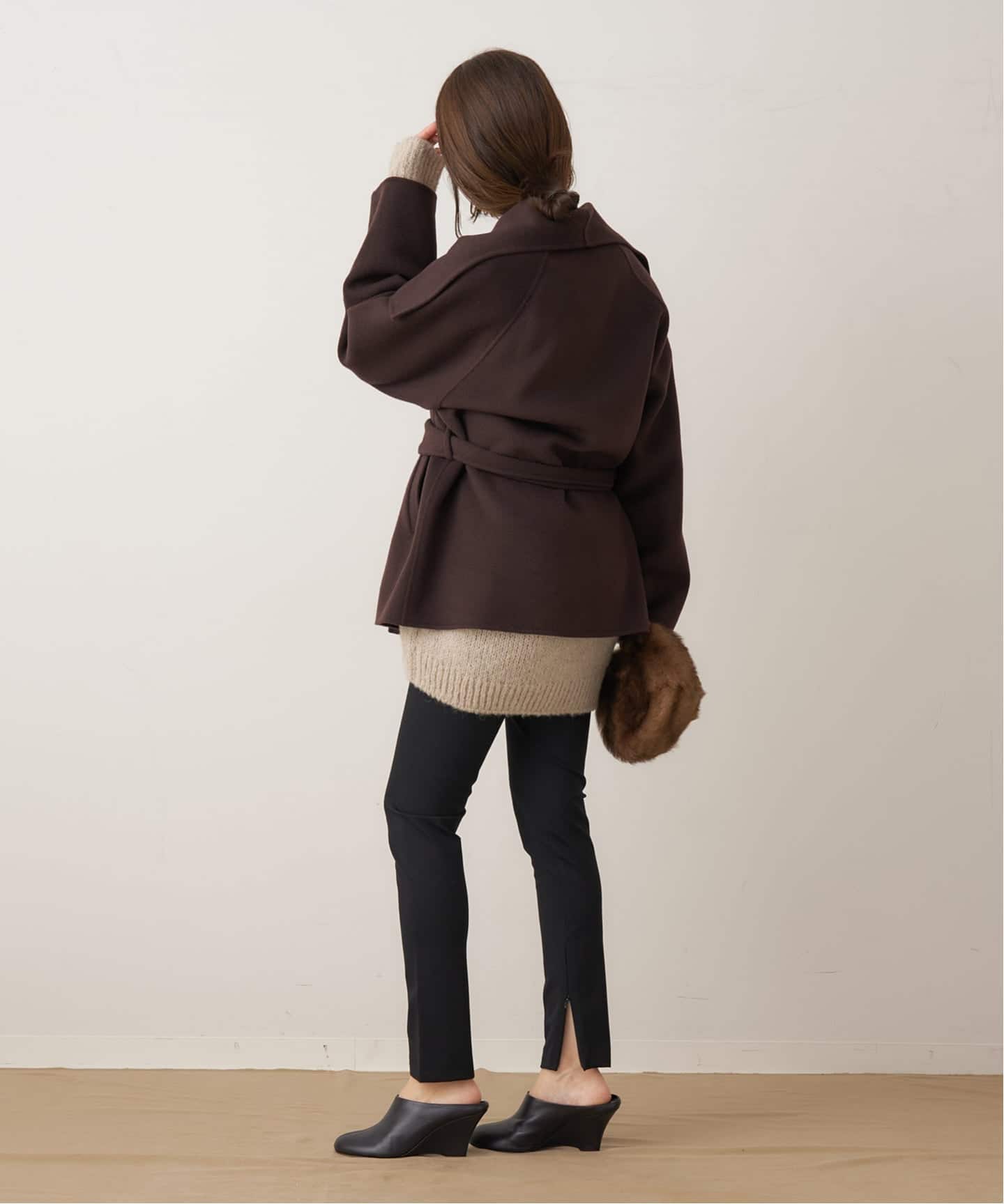 HAMILTON DRAPE HALF コート（その他ブルゾン／アウター