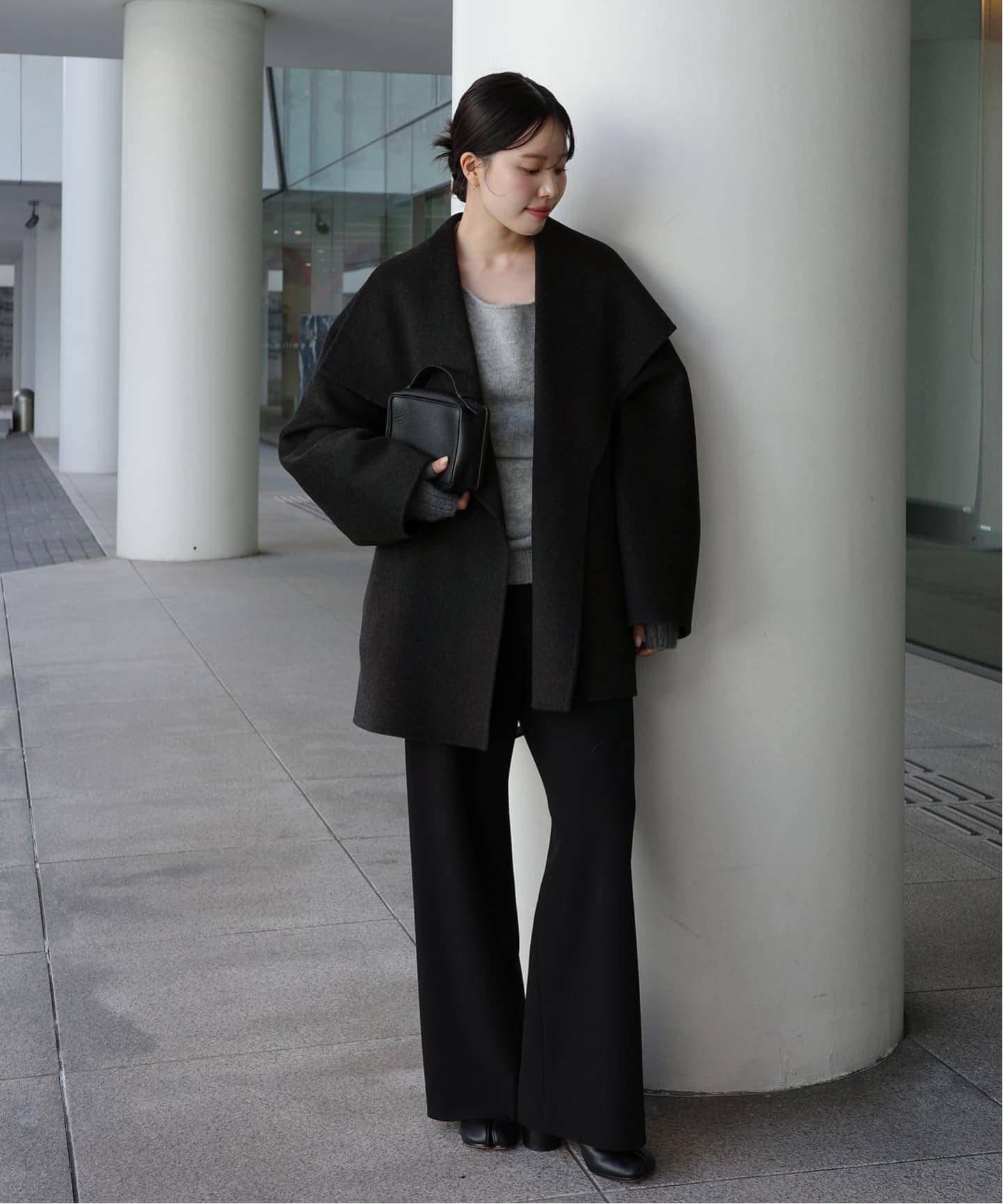 HAMILTON Jacket コート　ブラック　38 プラージュ Plage 《WEB限定追加予約》HAMILTON Jacket コート2