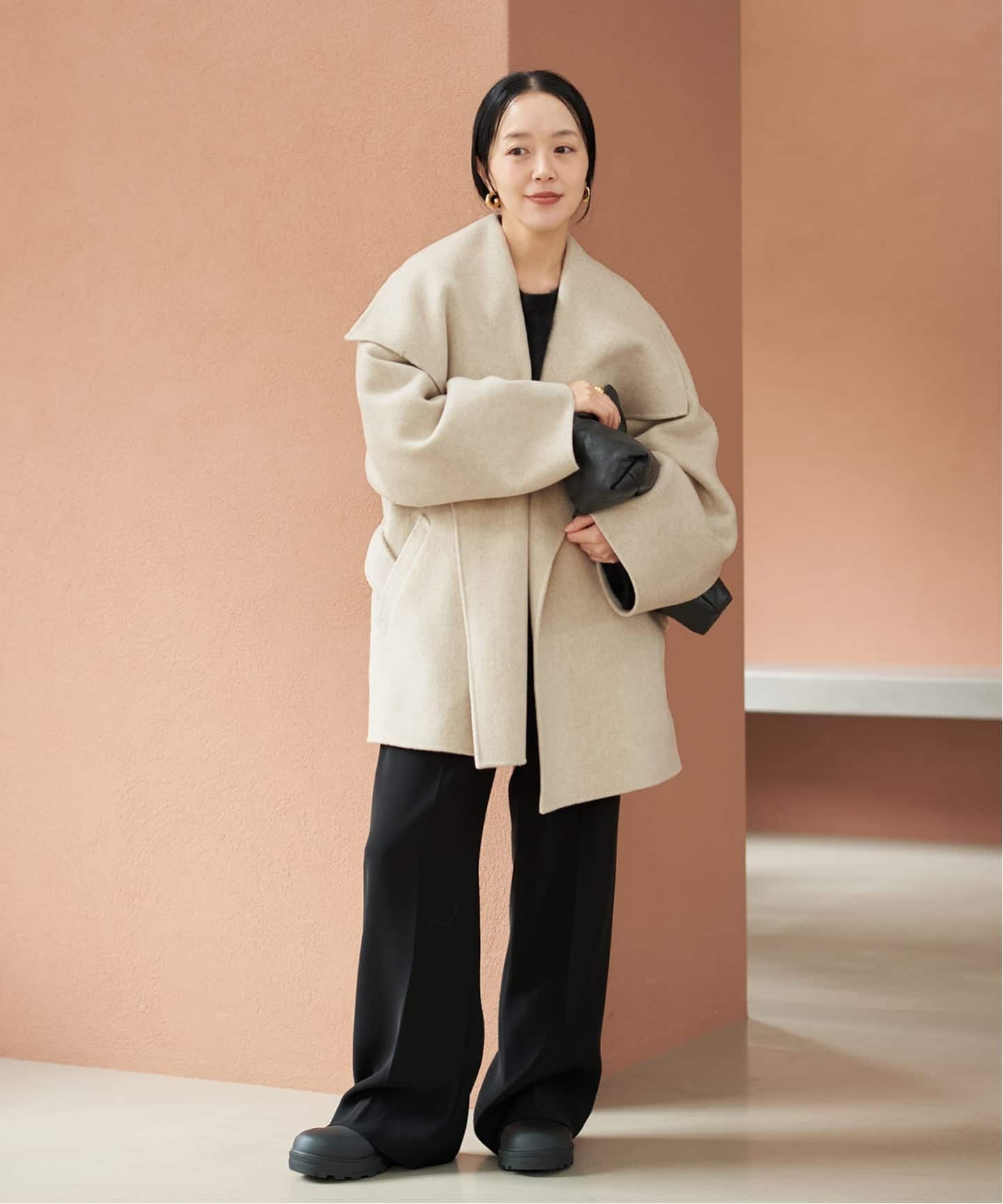 追加》HAMILTON DRAPE HALF コート 2（その他ブルゾン／アウター