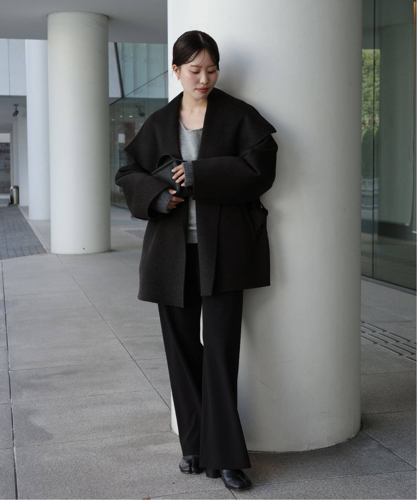 追加》HAMILTON DRAPE HALF コート 2（その他ブルゾン／アウター