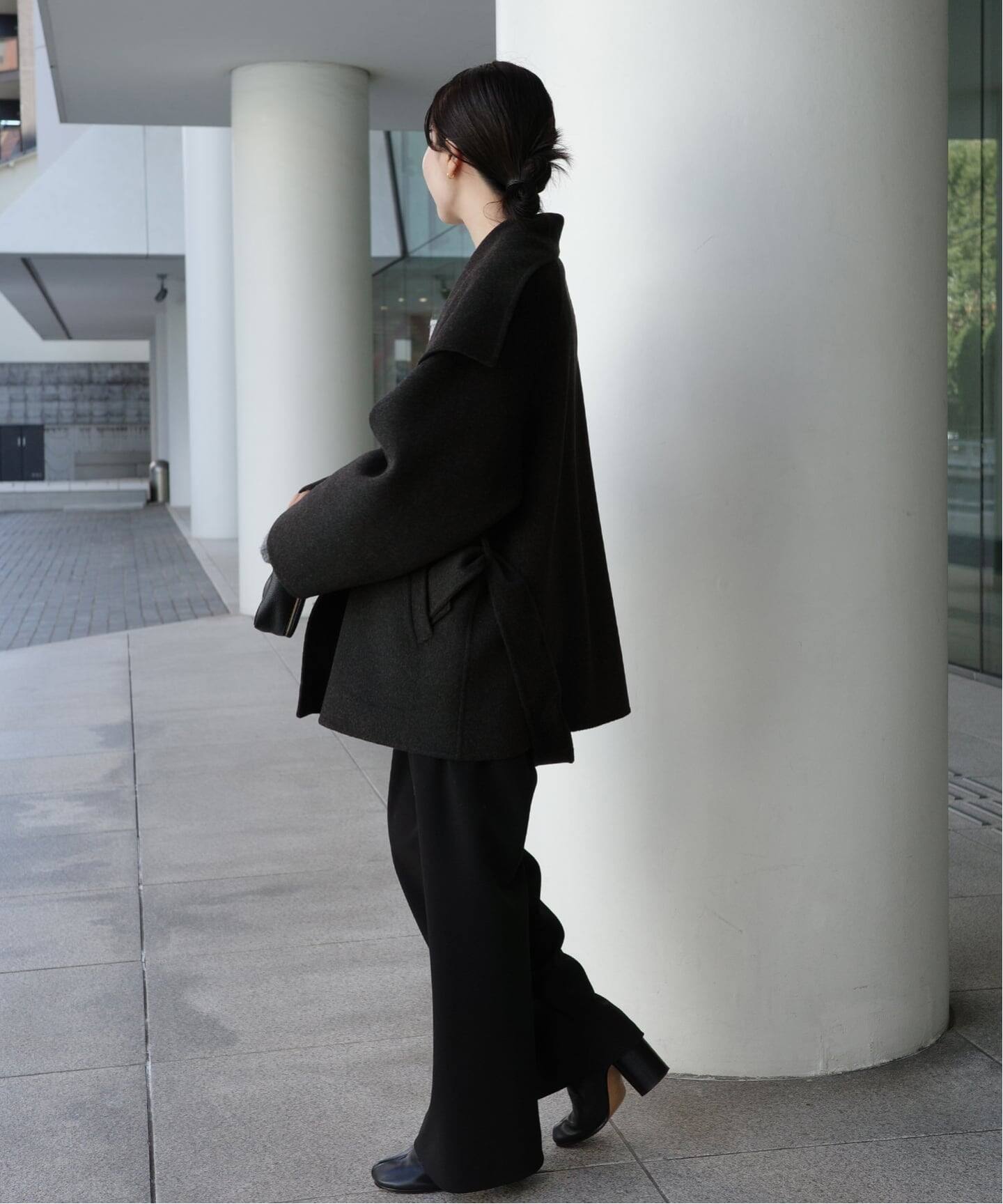 プラージュ　HAMILTON DRAPE HALF コート 36 HAMILTON DRAPE HALF コート（その他ブルゾン／アウター）｜Plage