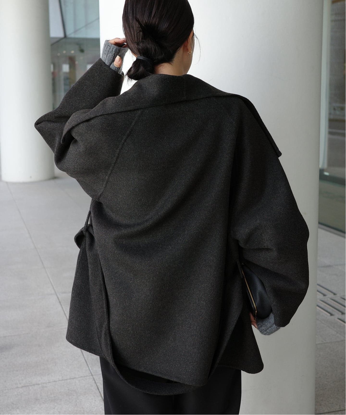 追加予約》HAMILTON DRAPE HALF コート 2（その他ブルゾン／アウター