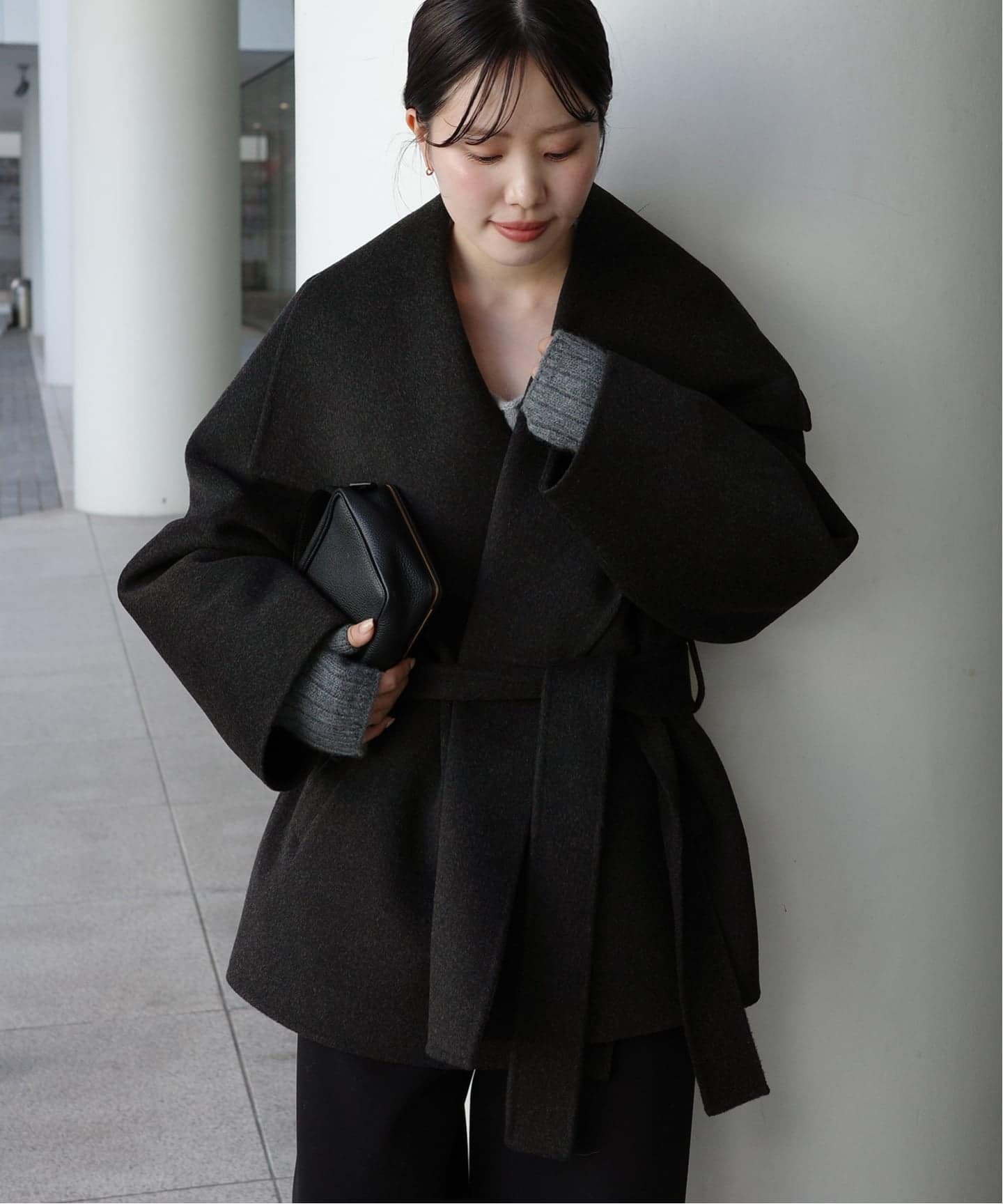 追加予約》HAMILTON DRAPE HALF コート 2（その他ブルゾン／アウター