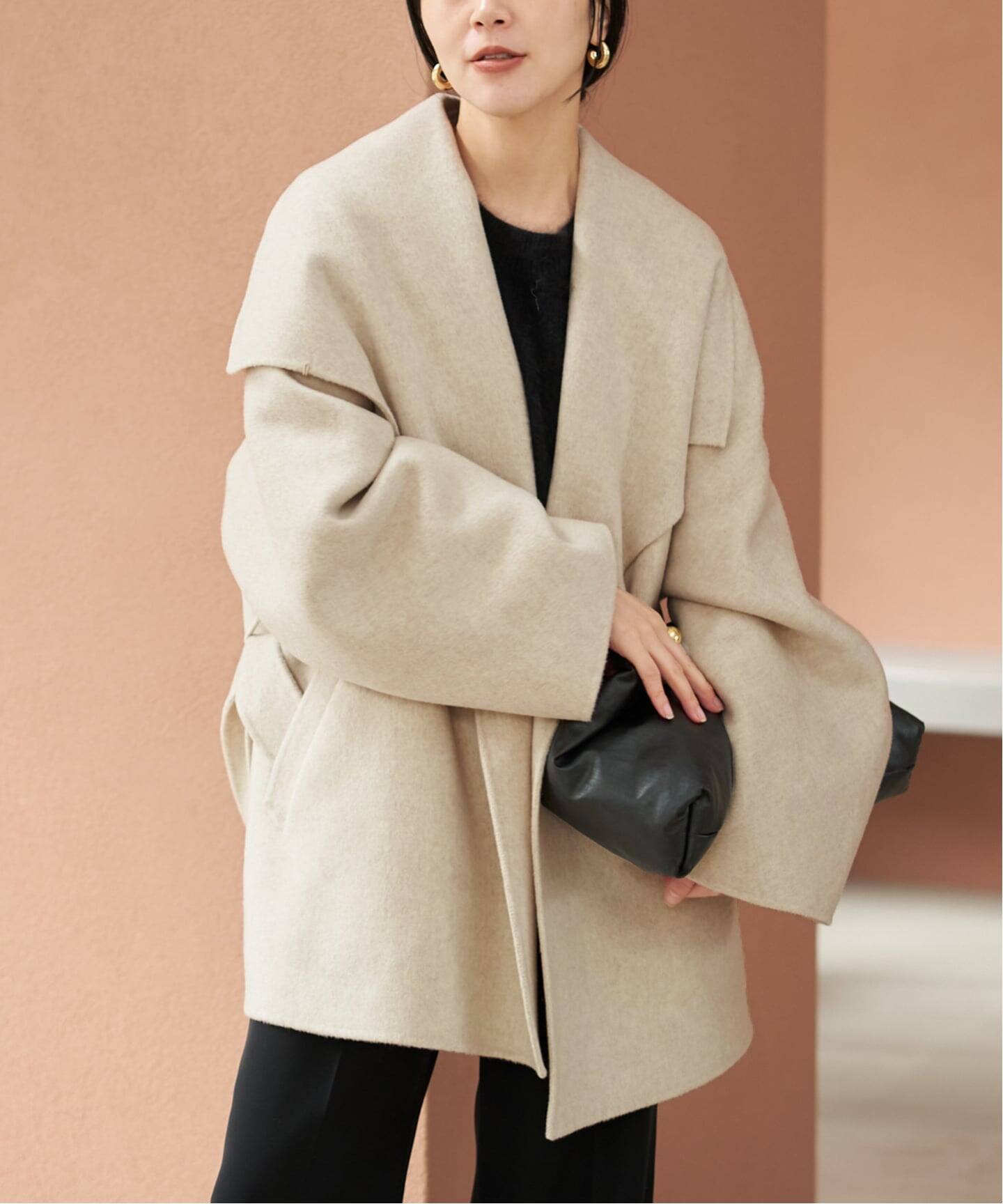 追加》HAMILTON DRAPE HALF コート 2（その他ブルゾン／アウター