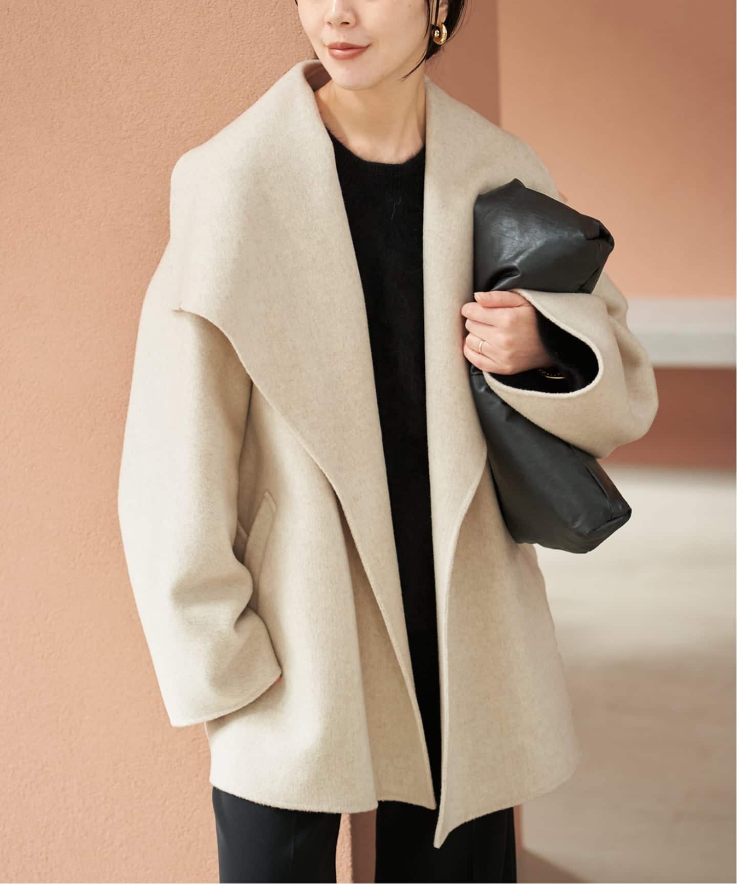 追加》HAMILTON DRAPE HALF コート 2（その他ブルゾン／アウター