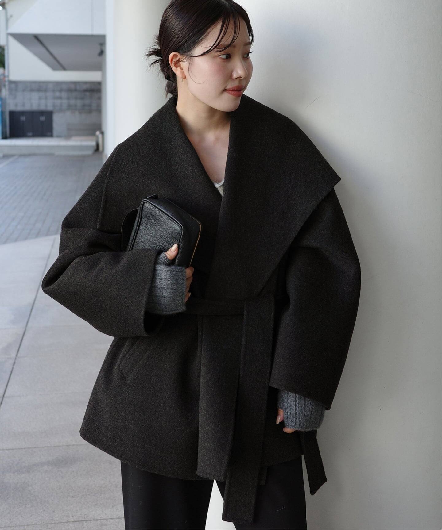 追加》HAMILTON DRAPE HALF コート 2（その他ブルゾン／アウター 