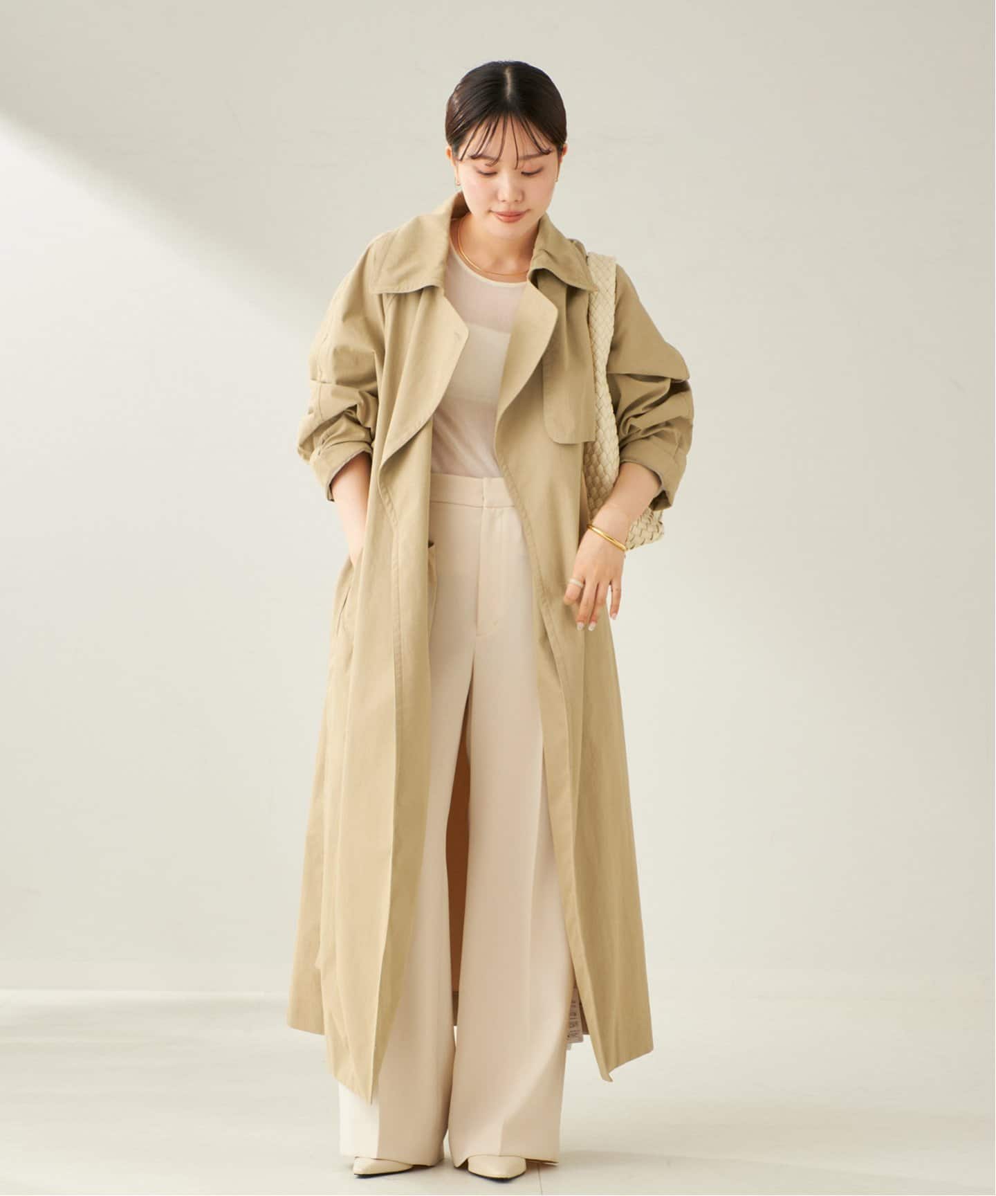 今期完売　美品　プラージュ plage トレンチコート 追加予約》C/N TRENCH コート（トレンチコート）｜Plage