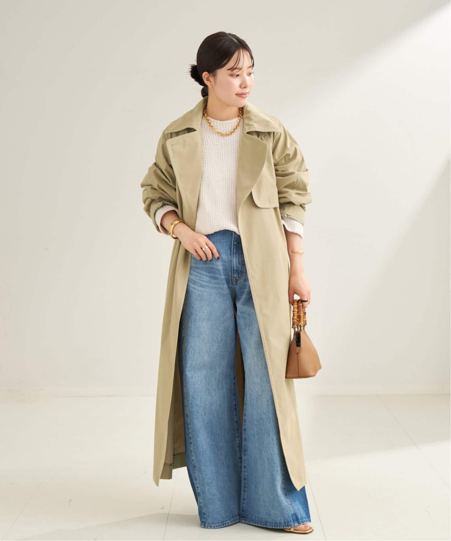 今期完売　美品　プラージュ plage トレンチコート 追加予約》C/N TRENCH コート（トレンチコート）｜Plage
