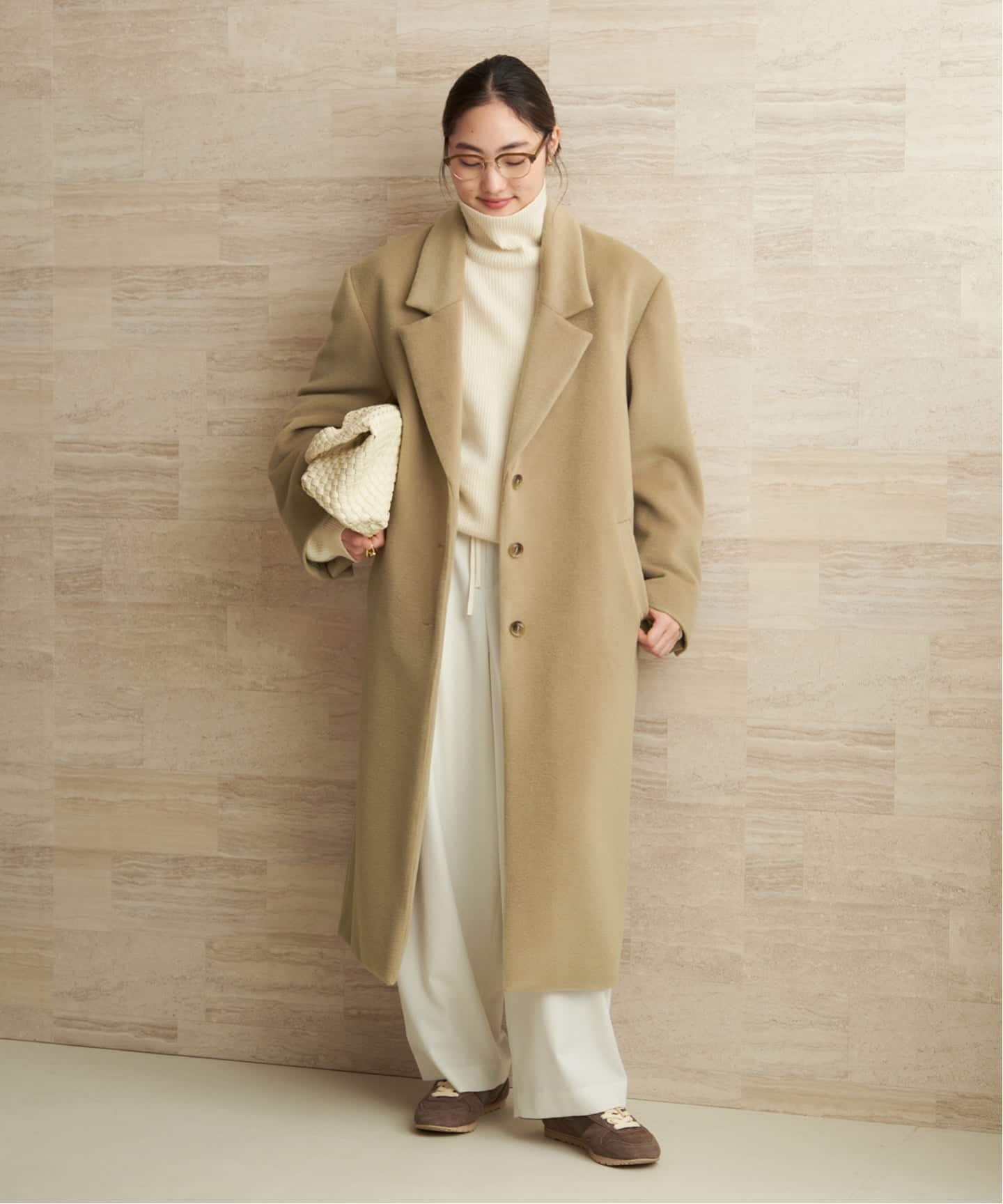 WORSTED BEAVER CHESTER コート（チェスターコート）｜Plage