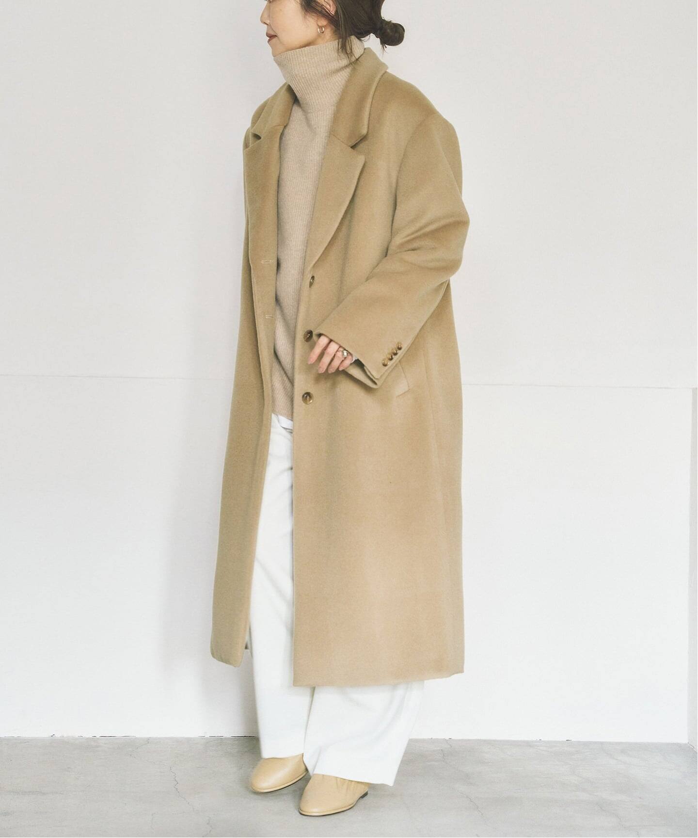 WORSTED BEAVER CHESTER コート（チェスターコート）｜Plage