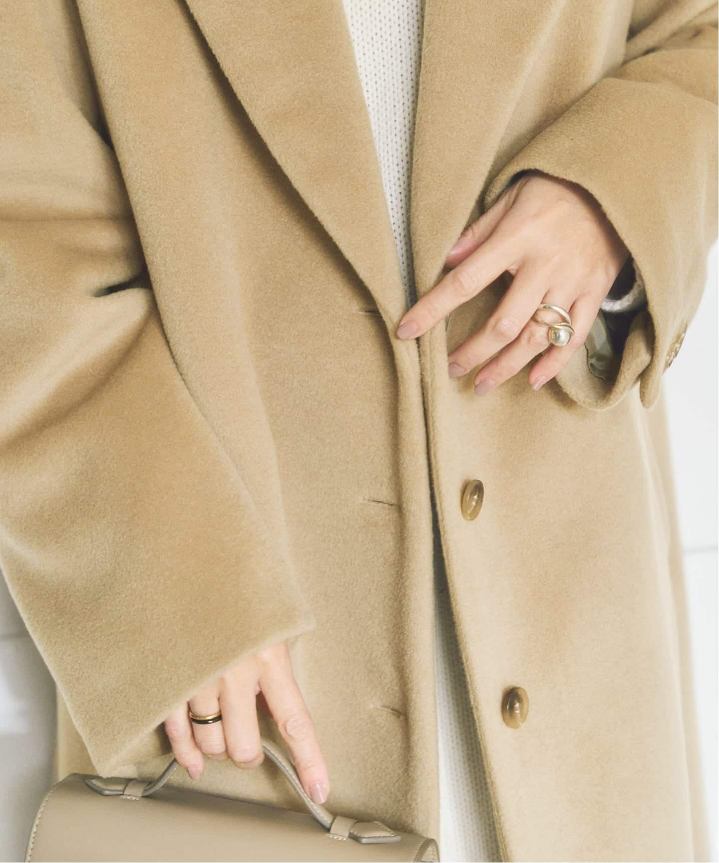 WORSTED BEAVER CHESTER コート（チェスターコート）｜Plage