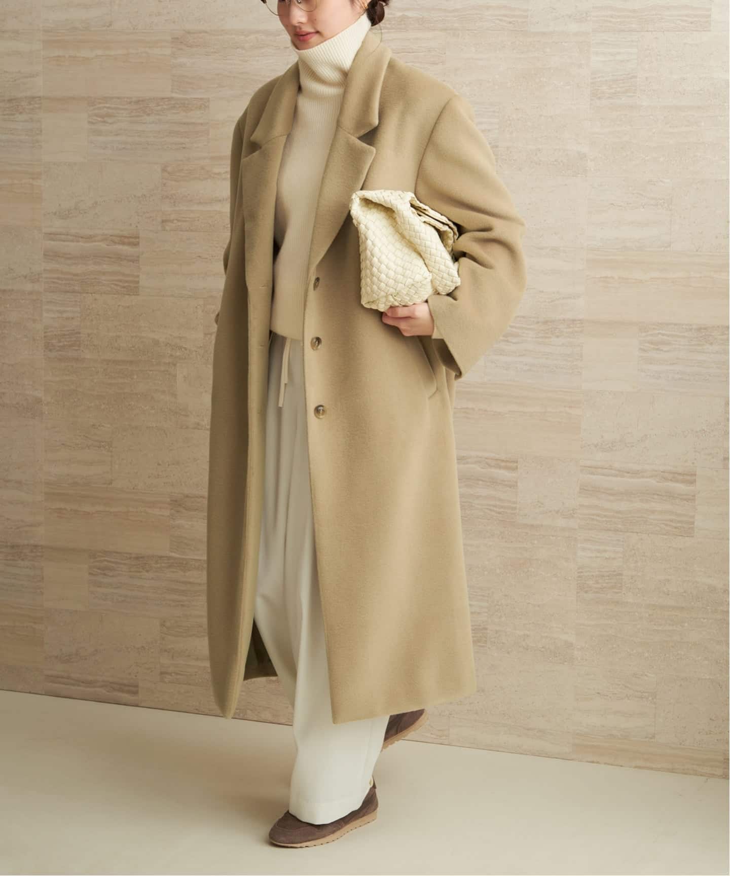 WORSTED BEAVER CHESTER コート（チェスターコート）｜Plage