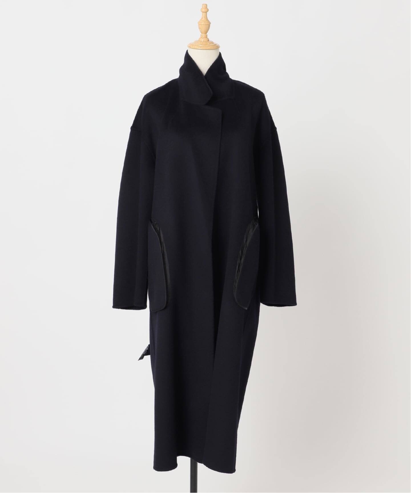 Plage プラージュ ハミルトン ストールコート グレー 38 追加》ハミルトン ストール コート（その他ブルゾン／アウター