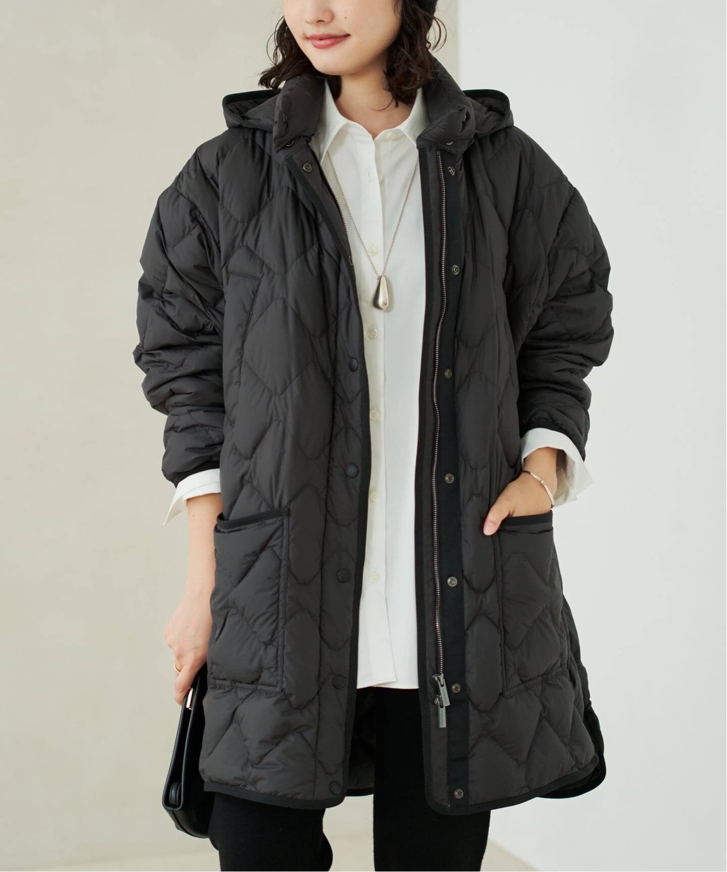 予約》WOOLRICH / ウールリッチ HERITAGE CAPE コート（ダウン