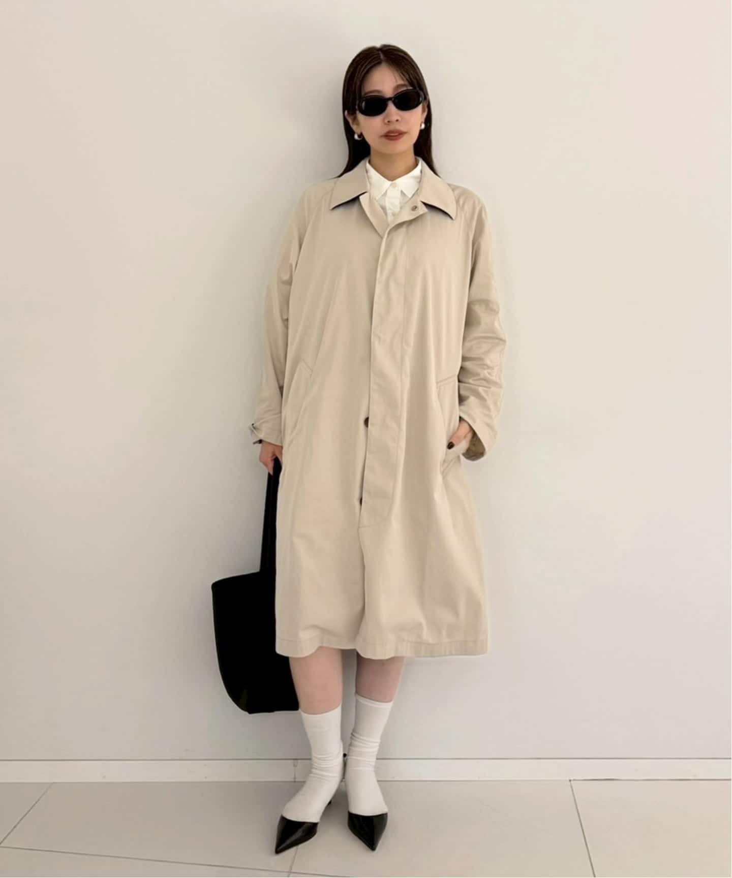 今期完売　美品　プラージュ plage トレンチコート plage コート トレンチコート 「追加」ハミルトン レディース