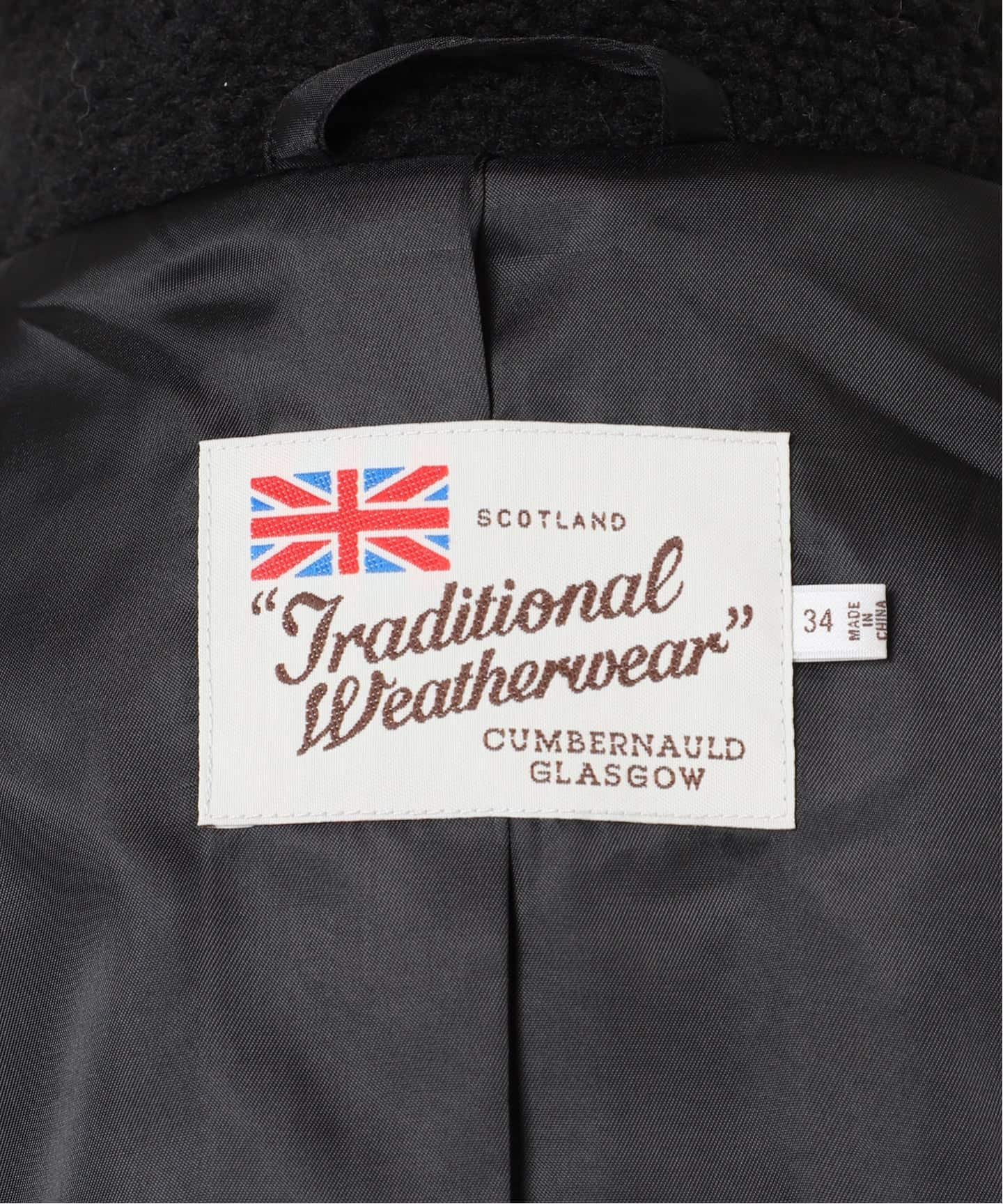 TRADITIONAL WEATHERWEAR 別注 ECO FUR Pコート（ピーコート