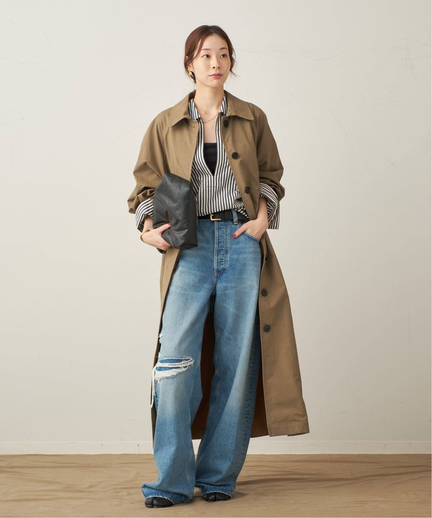 MARK KENLY DOMINO TAN/マークケンリードミノタン CARO HALF PANAMA