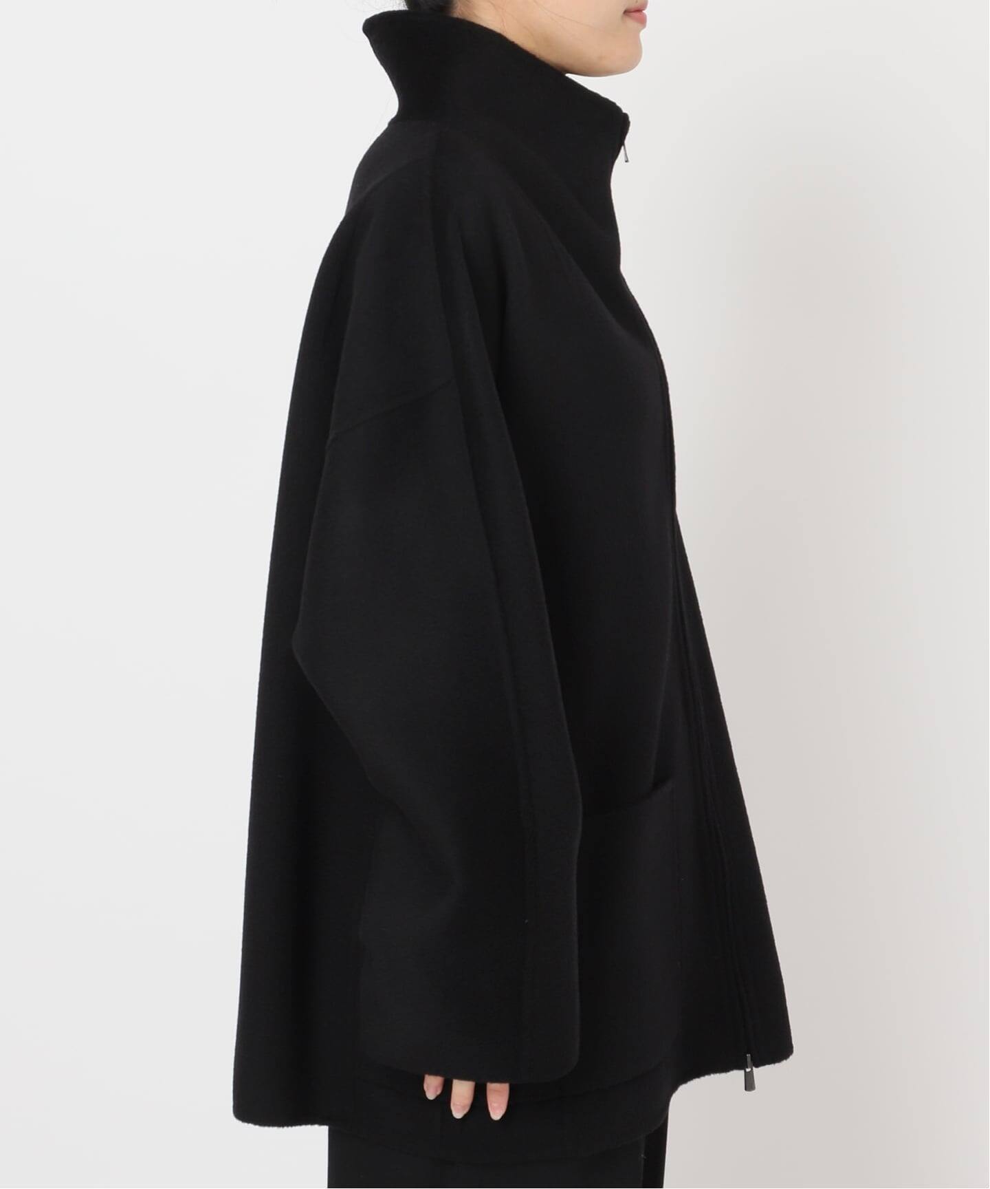 スタンドカラーZIPリバーコート（その他ブルゾン／アウター）｜VERMEIL