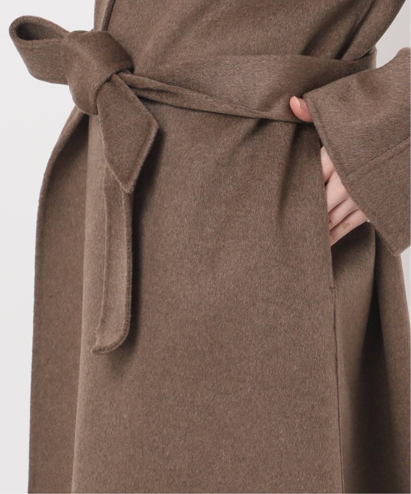 カシミヤリバーロングコート（その他ブルゾン／アウター）｜VERMEIL