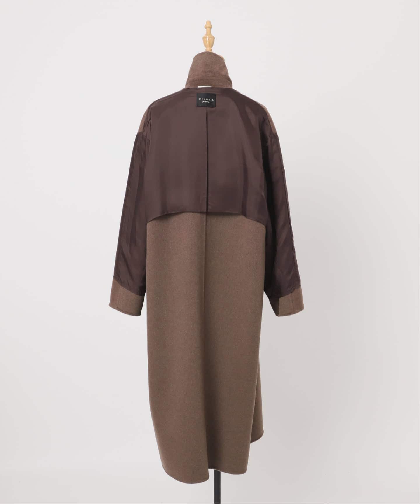 カシミヤリバーロングコート（その他ブルゾン／アウター）｜VERMEIL
