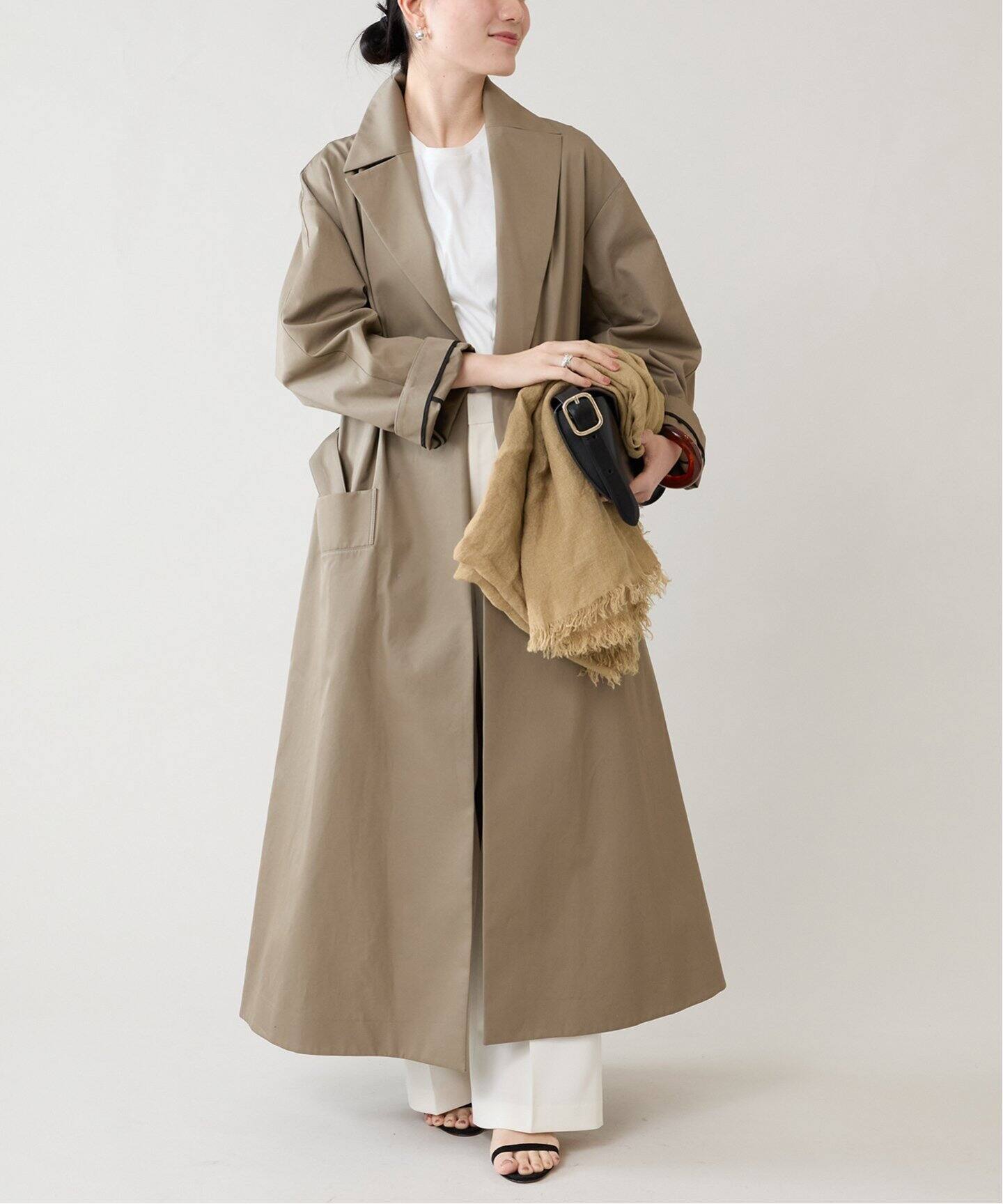 VENTILE シングルトレンチコート（トレンチコート）｜VERMEIL par iena  