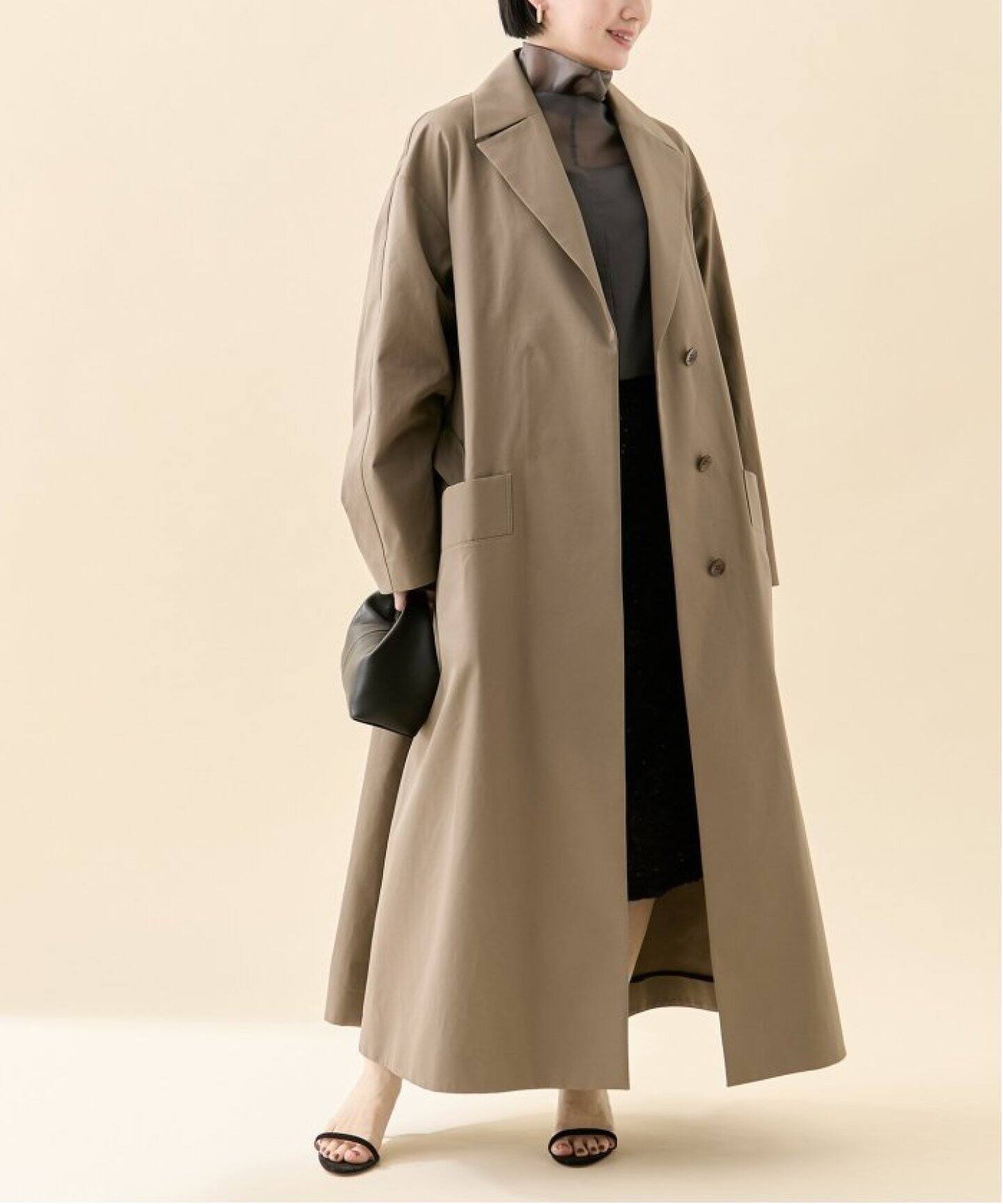 VENTILE シングルトレンチコート（トレンチコート）｜VERMEIL par iena 