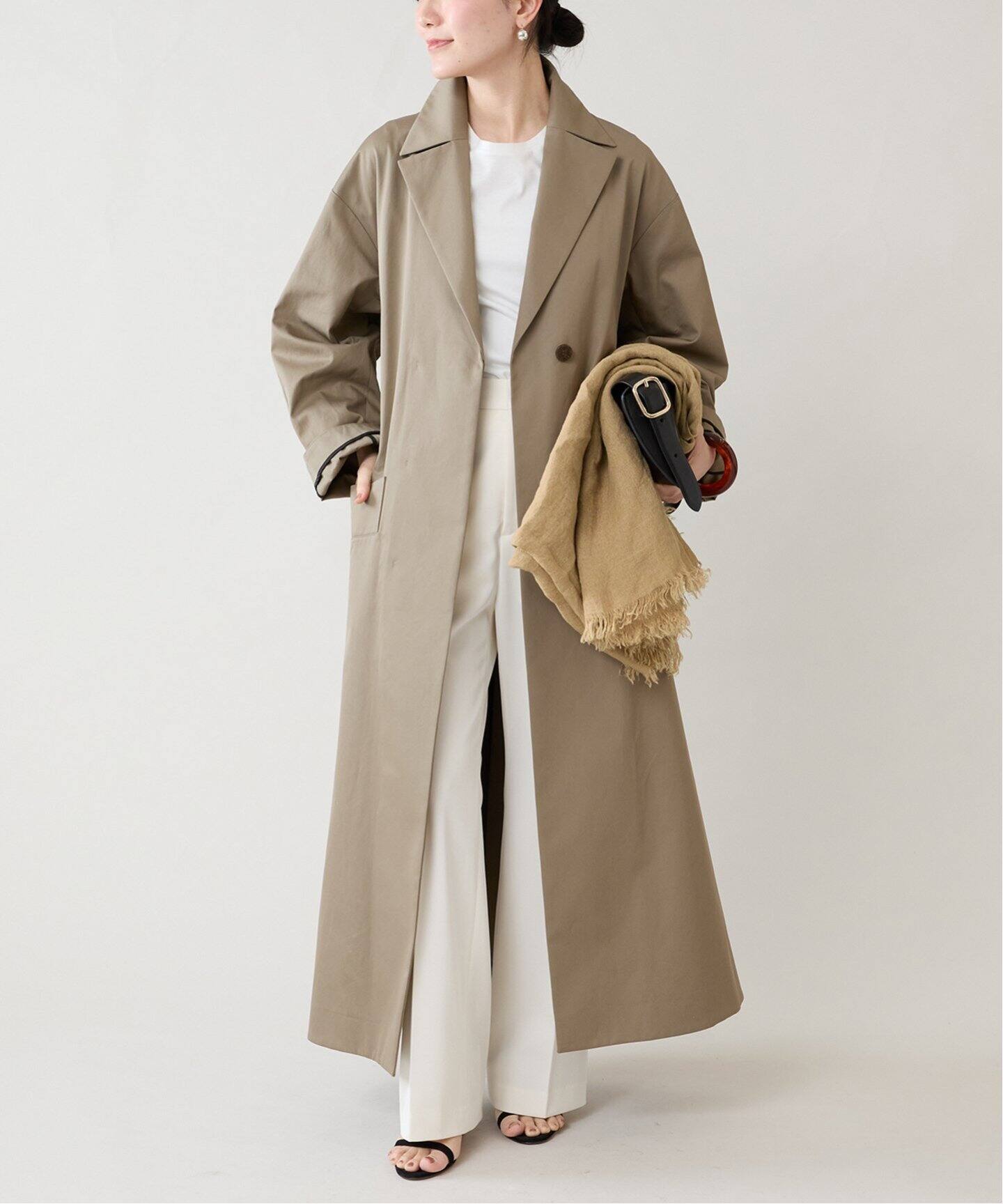 VENTILE シングルトレンチコート（トレンチコート）｜VERMEIL par iena  