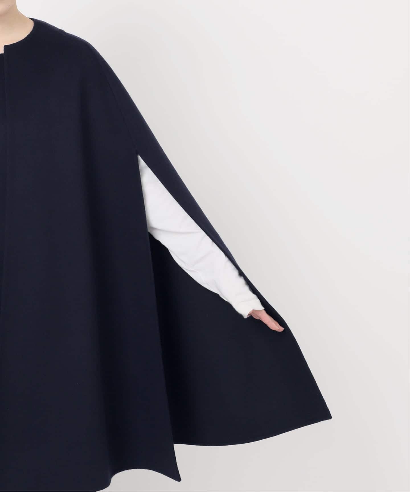 リバーマント（ポンチョ・マント）｜VERMEIL par iena（ヴェルメイユ