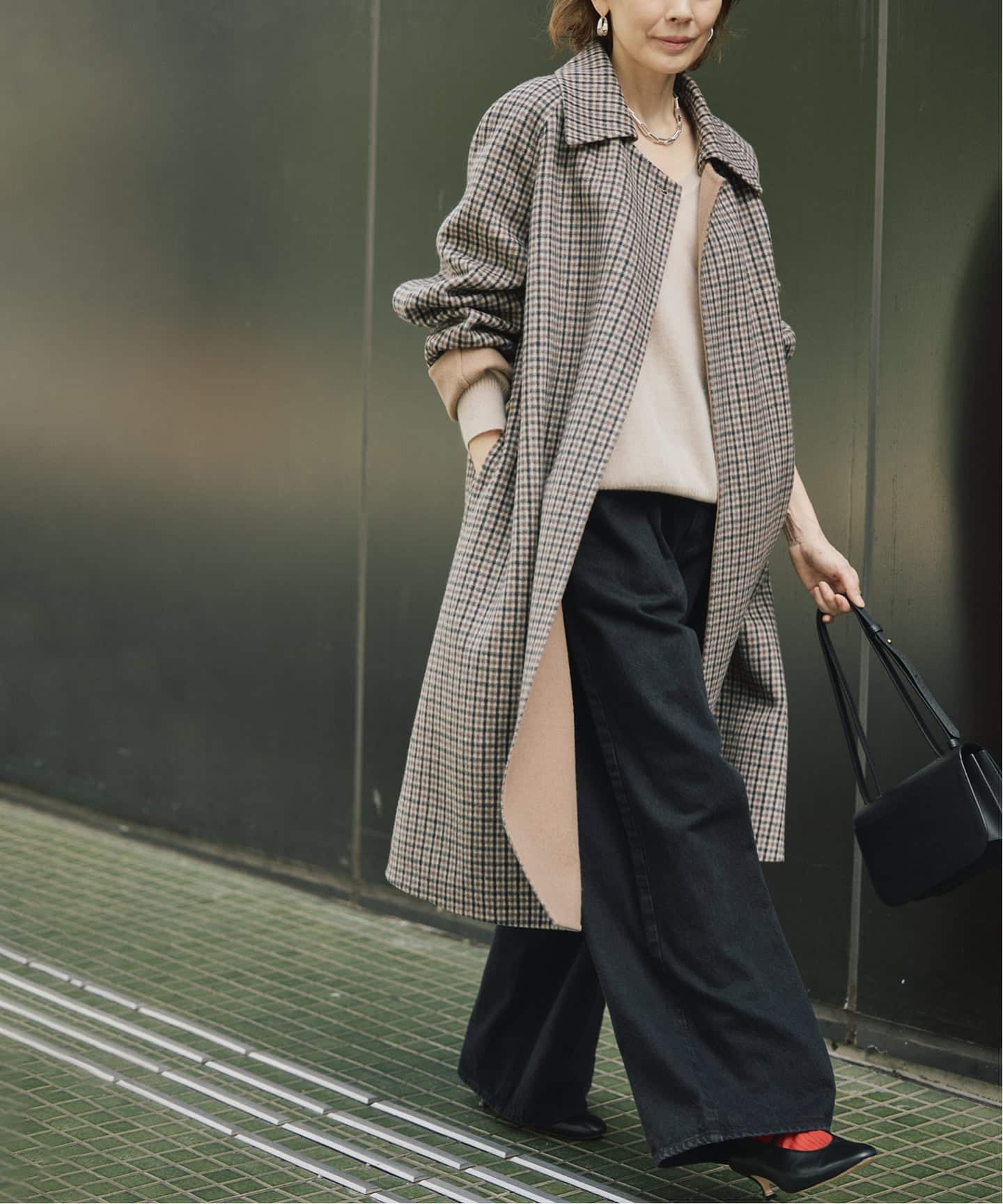 チェックコート（その他ブルゾン／アウター）｜VERMEIL par iena