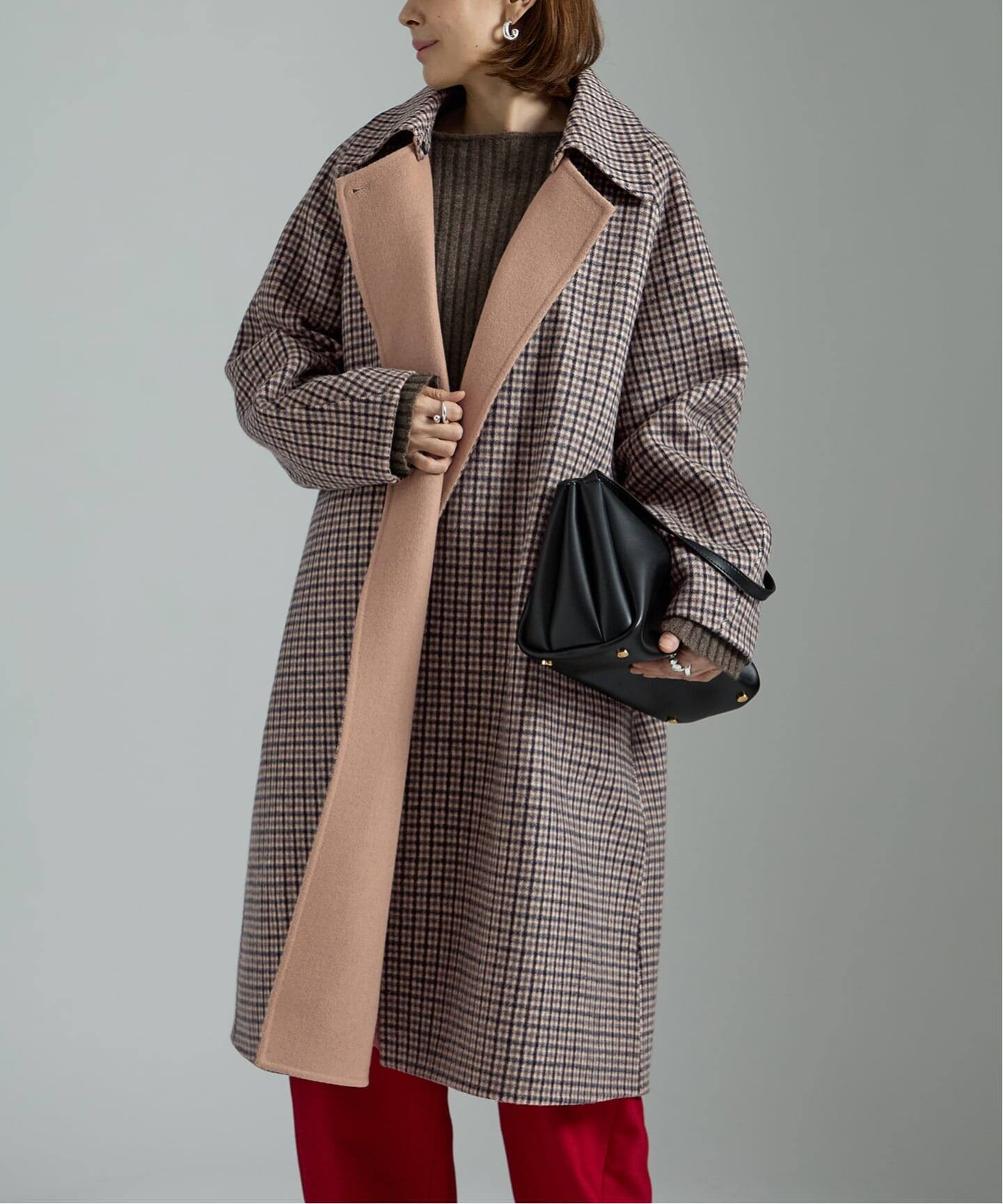 チェックコート（その他ブルゾン／アウター）｜VERMEIL par iena