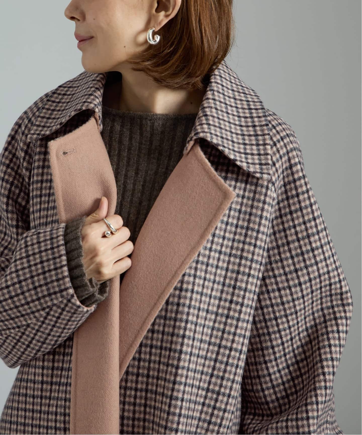 チェックコート（その他ブルゾン／アウター）｜VERMEIL par iena