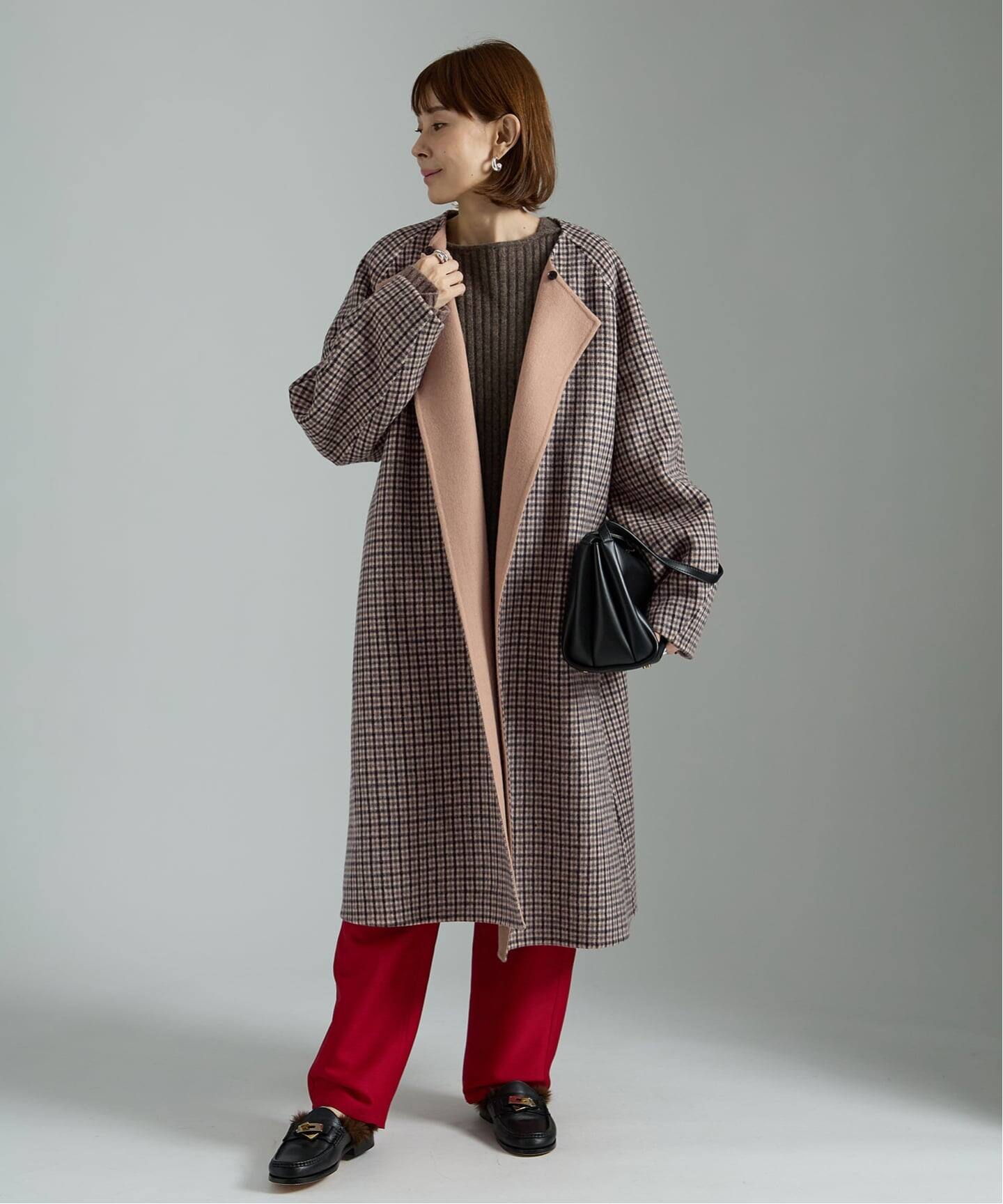 チェックコート（その他ブルゾン／アウター）｜VERMEIL par iena