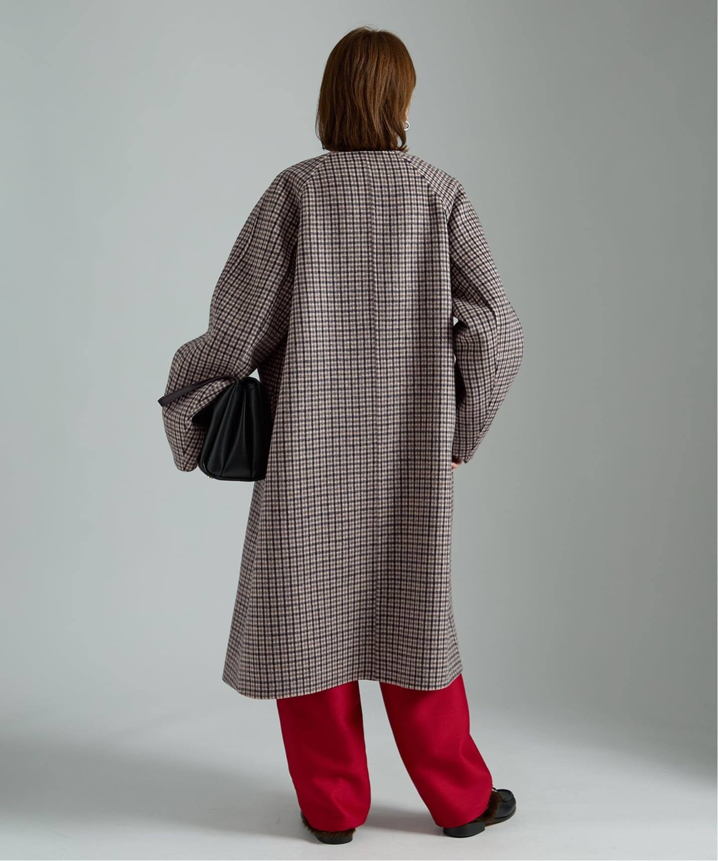 未使用&タグ付き ヴェルメイユパーイエナ ウールチェスターコート 予約》チェックコート（その他ブルゾン／アウター）｜VERMEIL