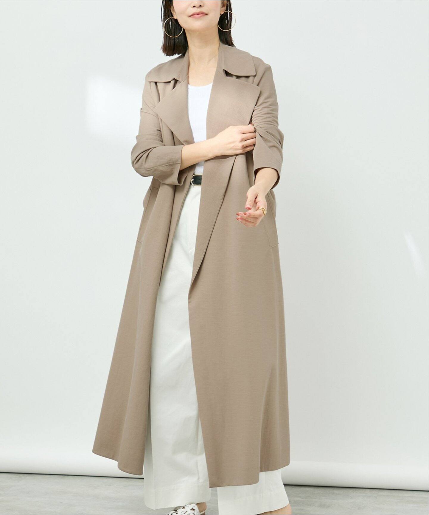 HARRIS WHARF LONDON ハリス・ワーフ・ロンドン Woman Long Trench 
